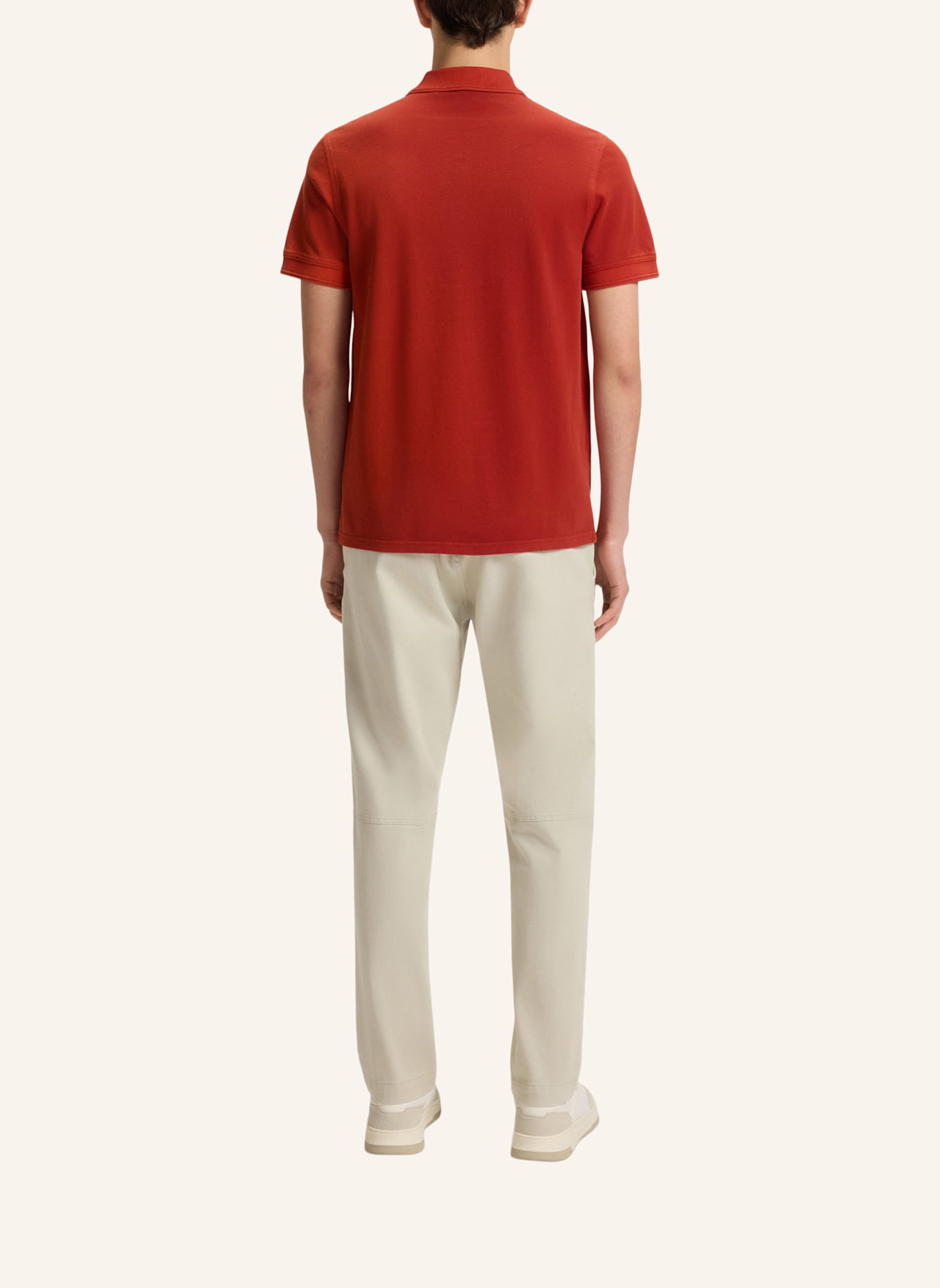 BOSS Piqué-Poloshirt PRIME: ORANGE