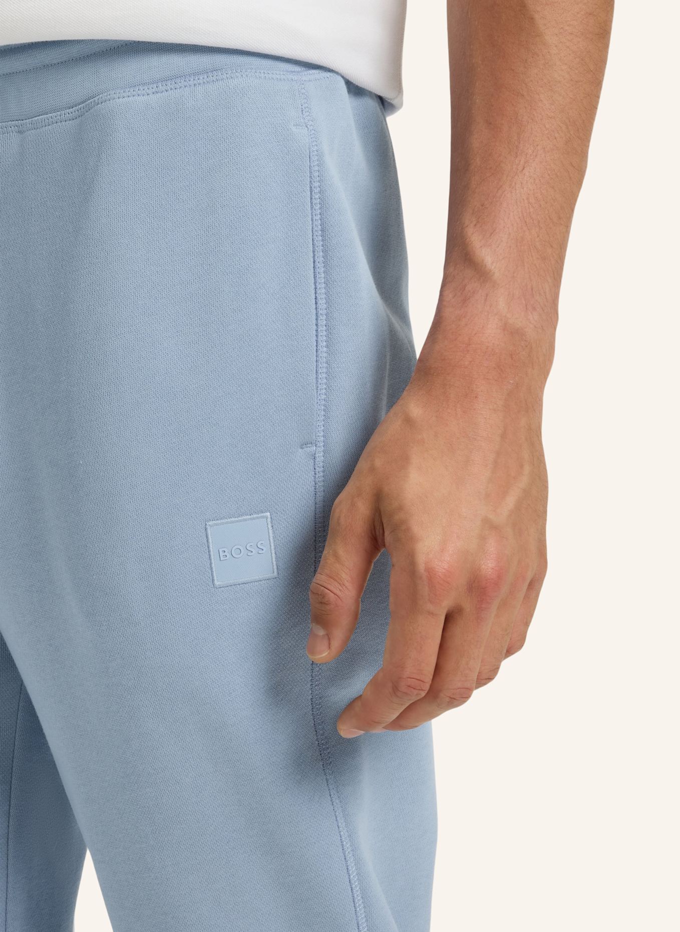 BOSS Casual Hose SESTART Regular Fit: BLAU