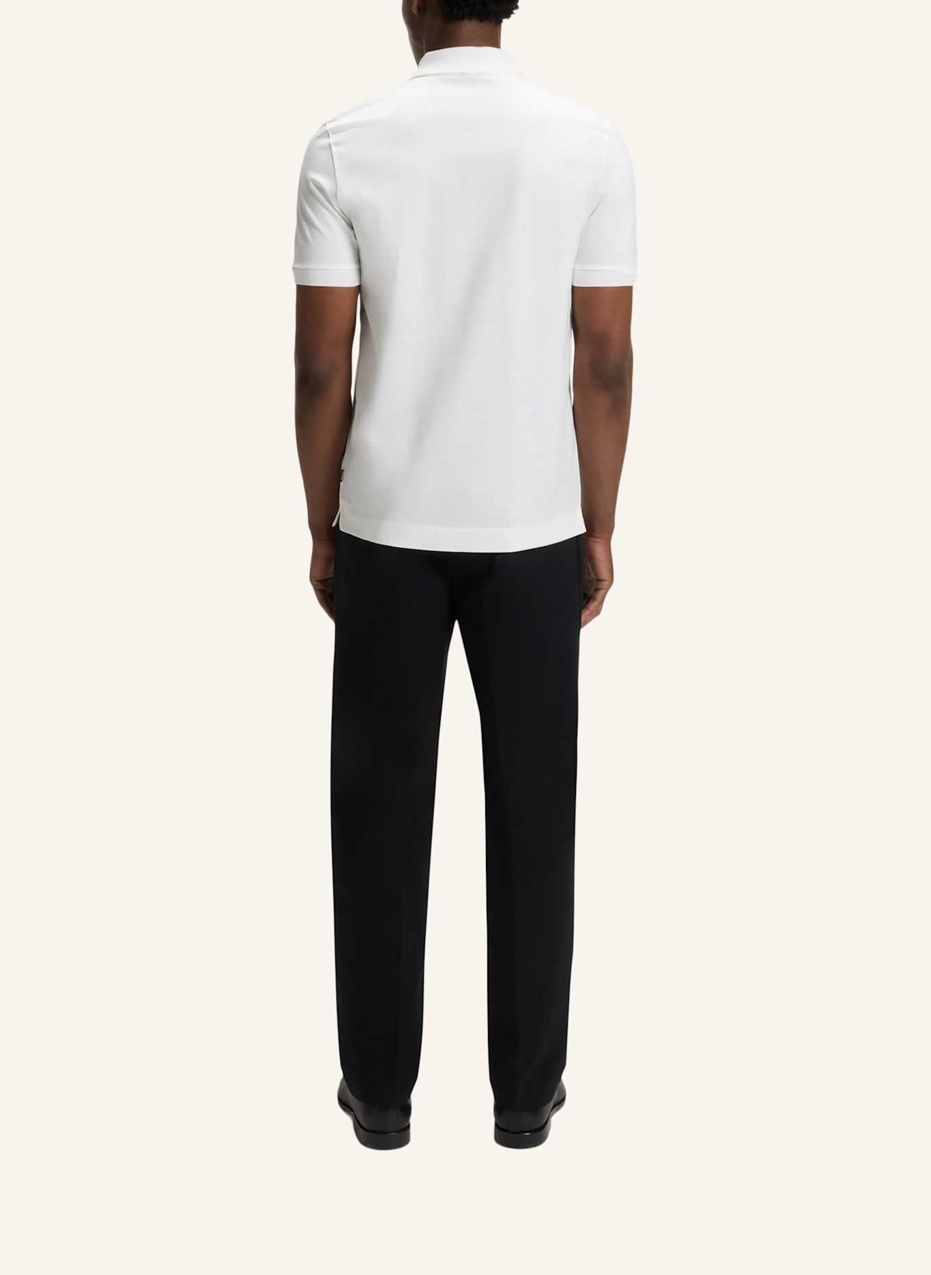 BOSS Poloshirt H-PARAS 65 Regular Fit: WEISS