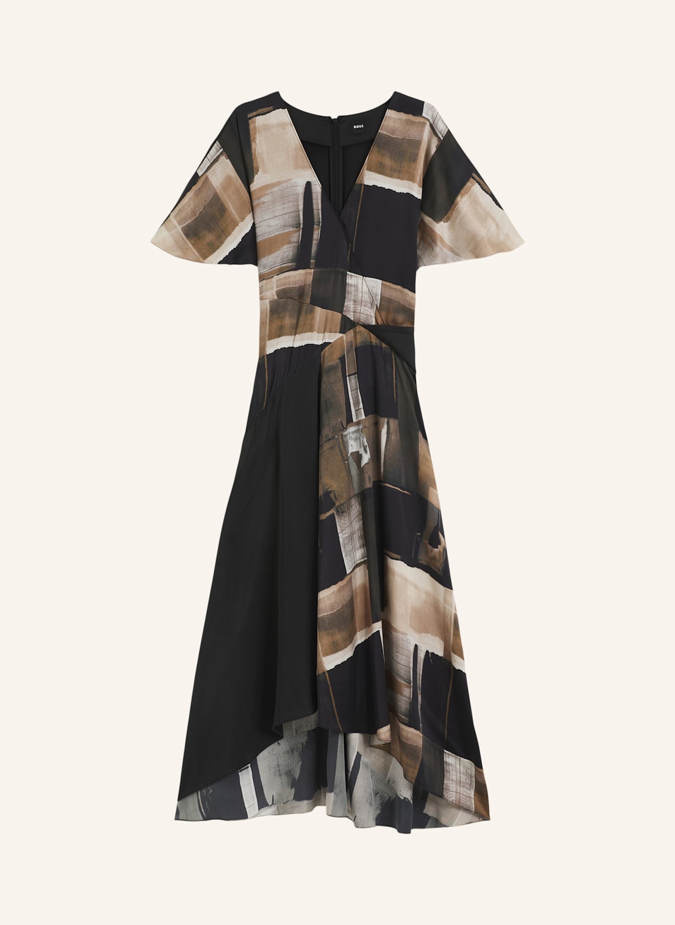 BOSS Business Kleid DIMALIA Slim Fit: WEISS