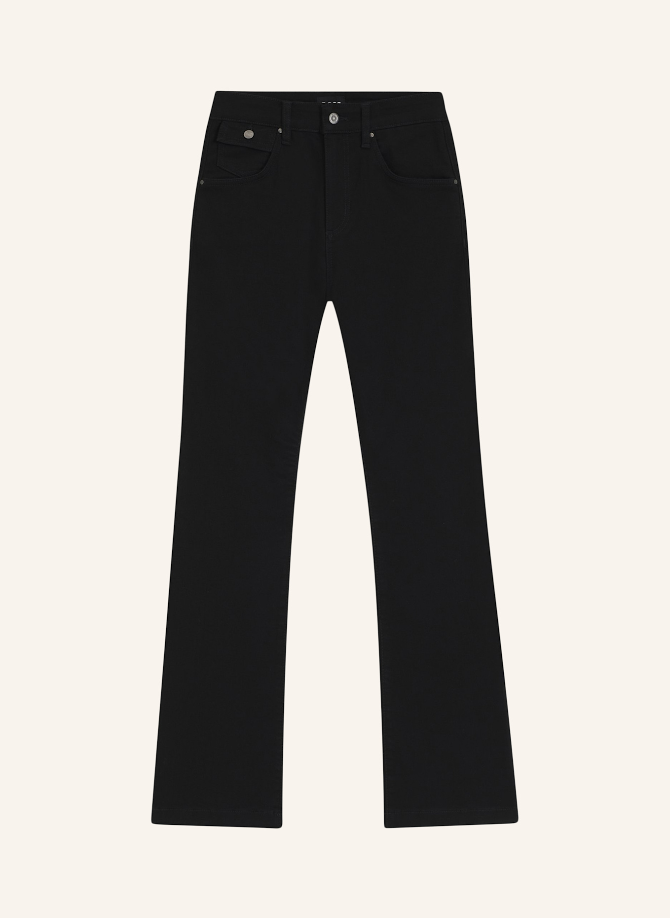 BOSS Jeans LYRIS-BOOTCUT Wide-Leg-Fit: SCHWARZ