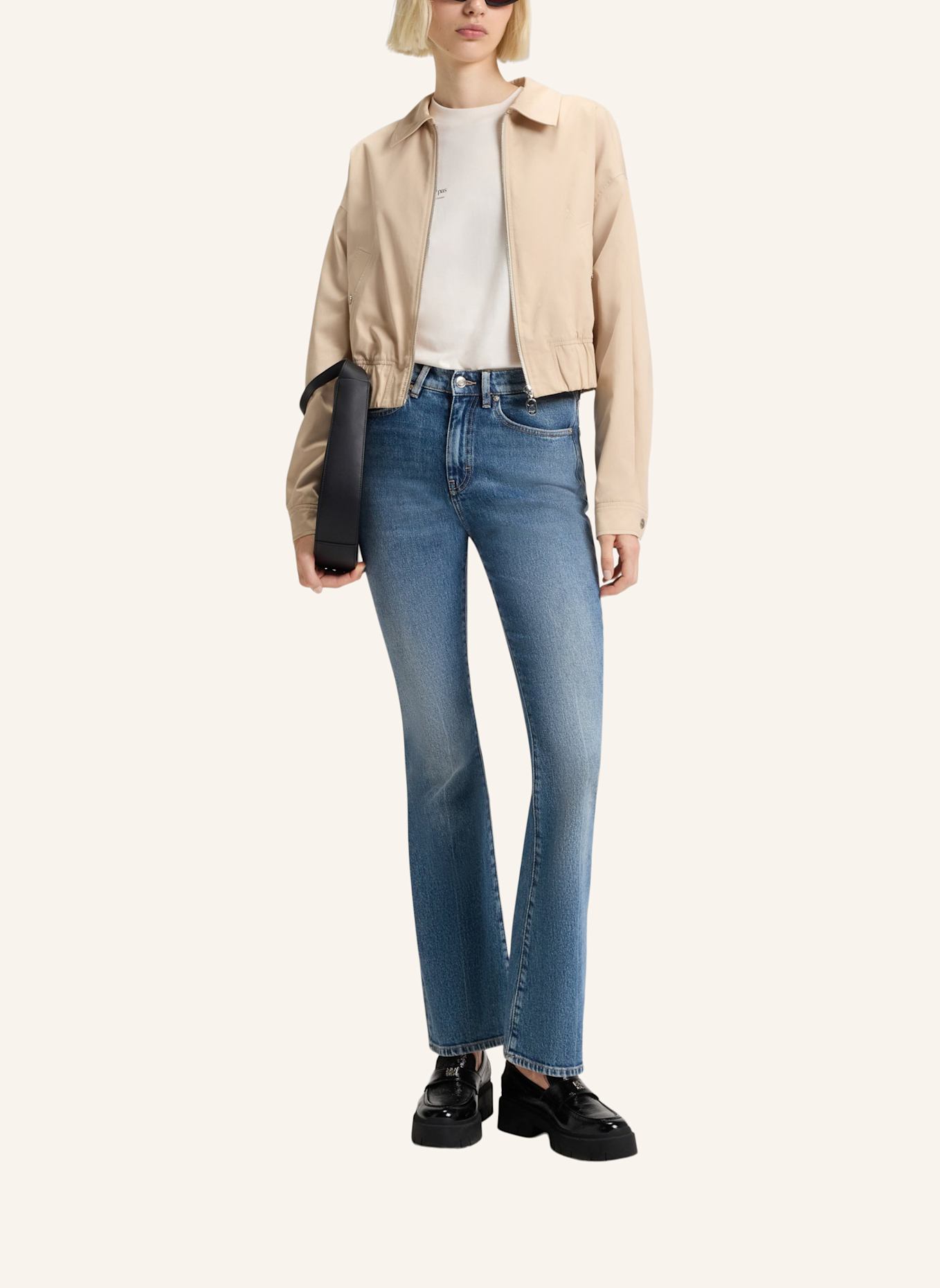 HUGO Jeans GEFLARE_2 Skinny Fit: TÜRKIS