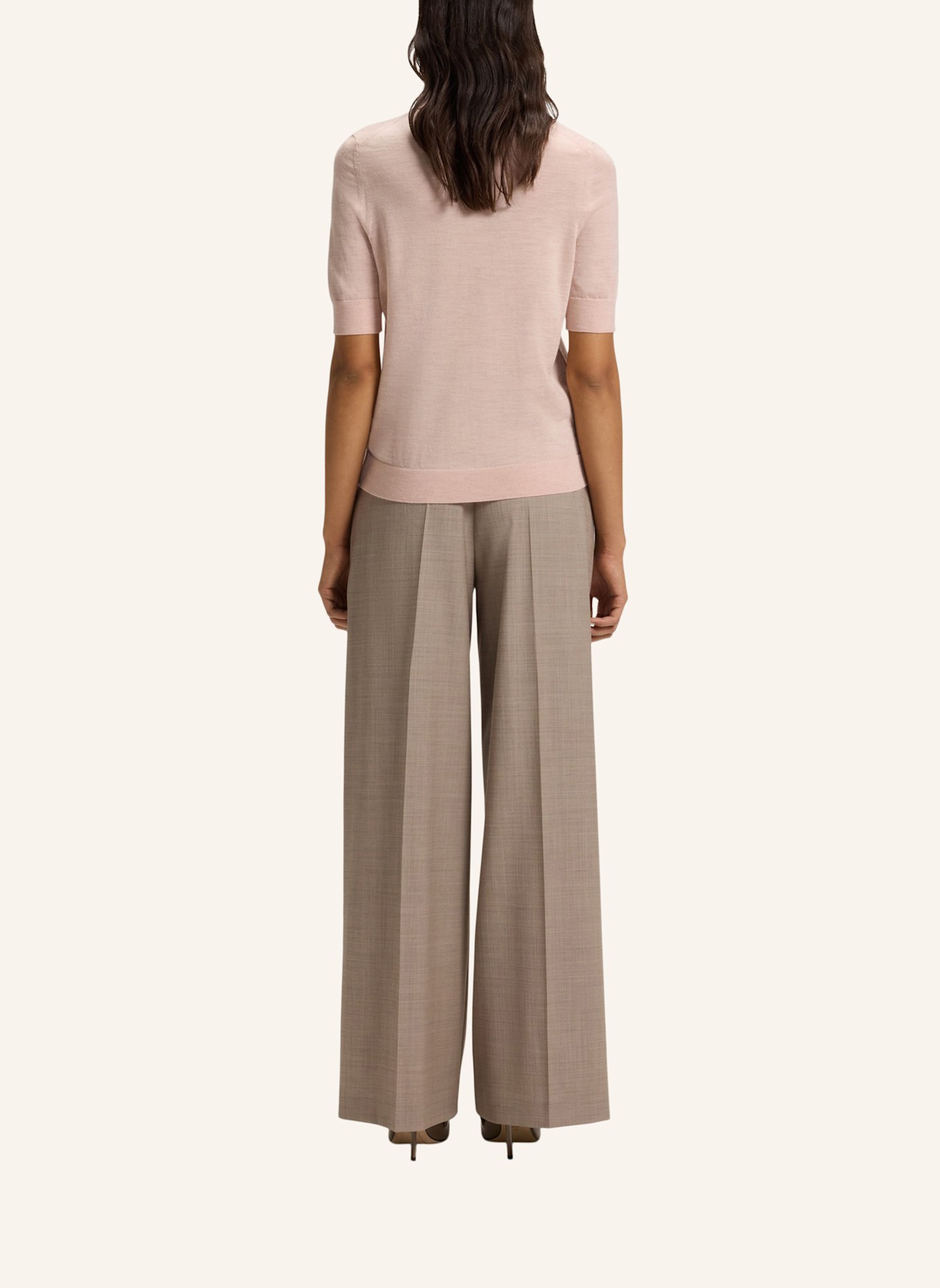 BOSS Pullover FIDENKA Regular Fit: LILA