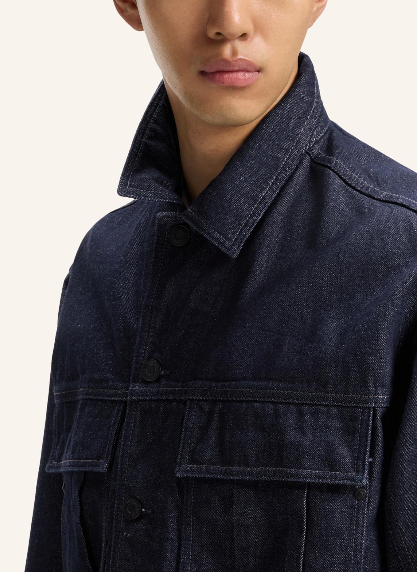 HUGO Casual Jacke HUGO 083 Relaxed Fit: DUNKELBLAU