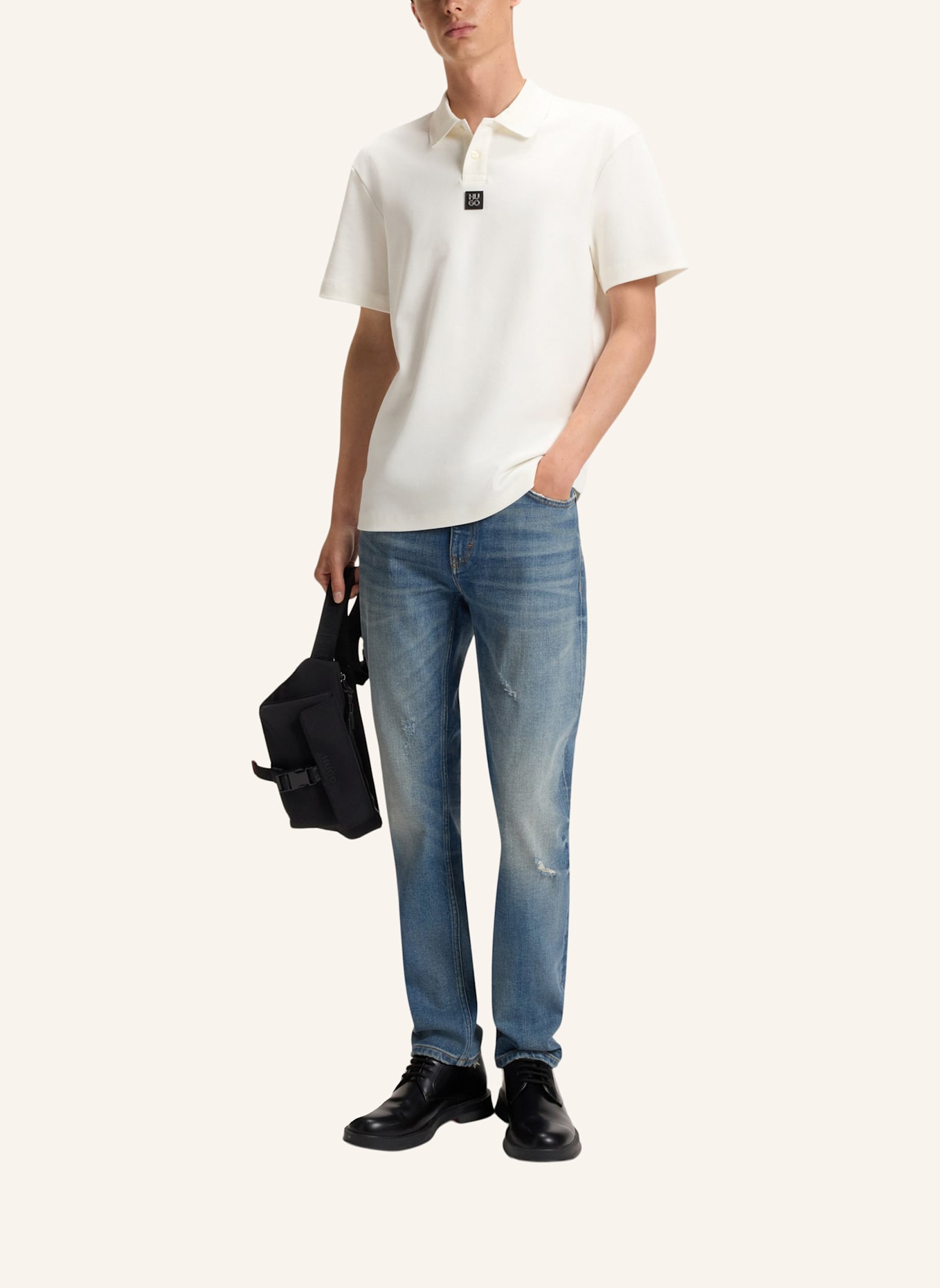 HUGO Jeans HUGO 708 Slim Fit: TÜRKIS