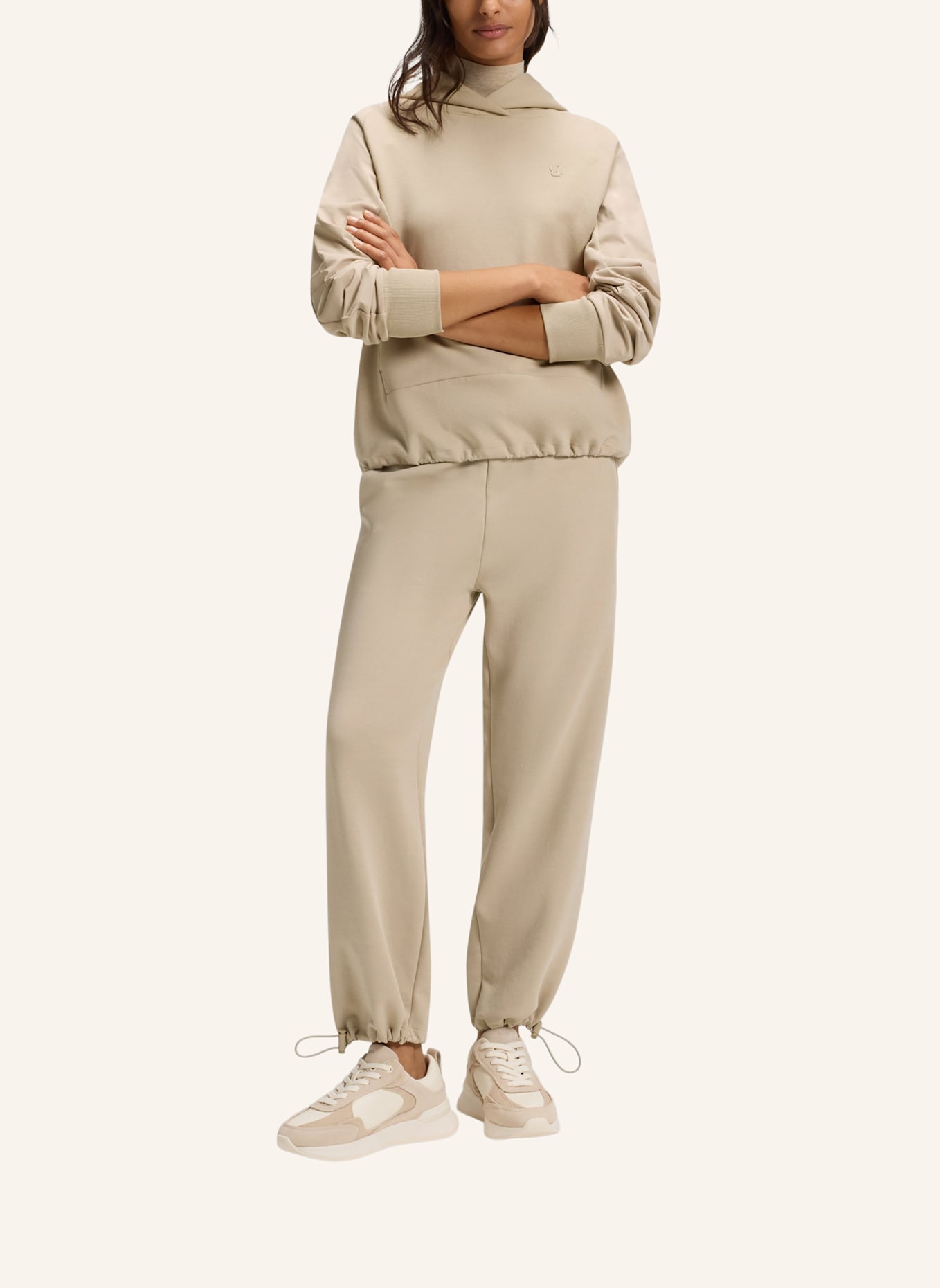 BOSS Casual Hose ELAPSED1 Relaxed Fit: BEIGE