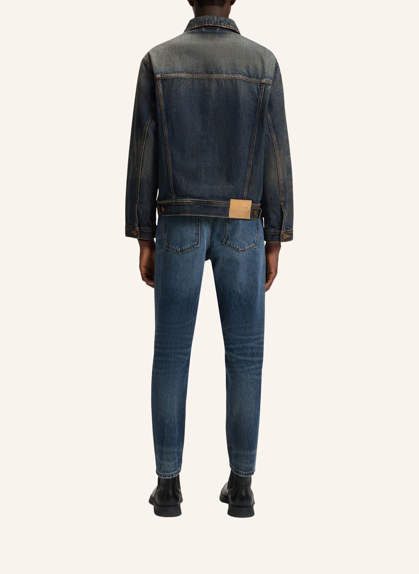 HUGO Casual Jacke HUGO 095 Regular Fit: BLAU