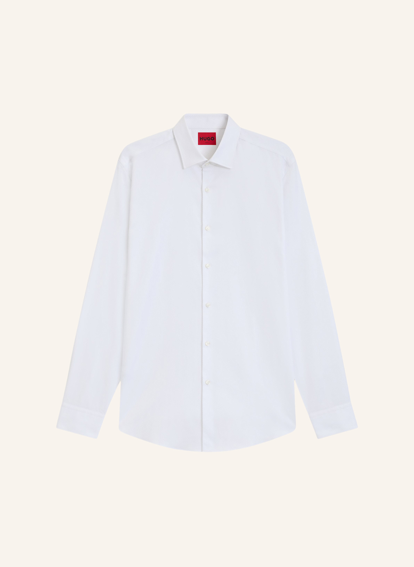 HUGO Business Hemd KENNO Slim Fit: WEISS