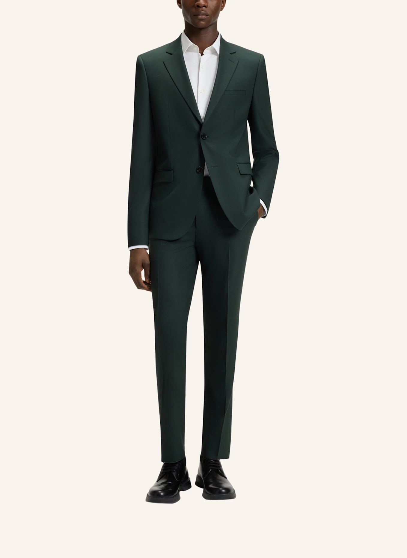 HUGO Business Hemd KENNO Slim Fit: WEISS