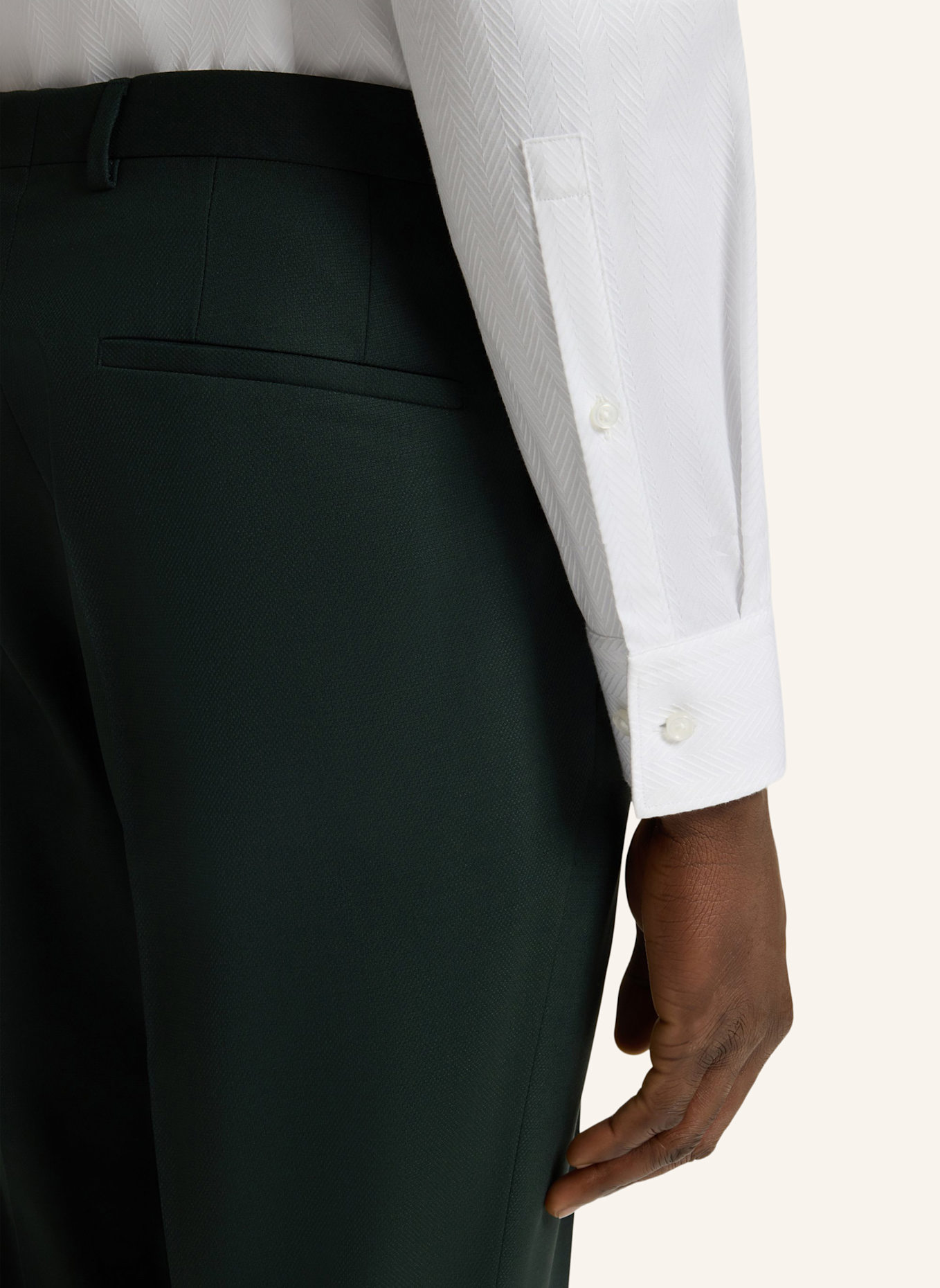 HUGO Business Hemd KENNO Slim Fit: WEISS