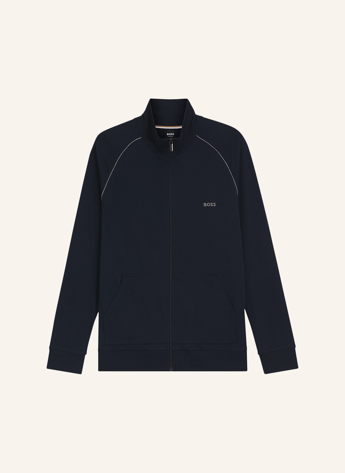 BOSS Lounge-Jacke: DUNKELBLAU