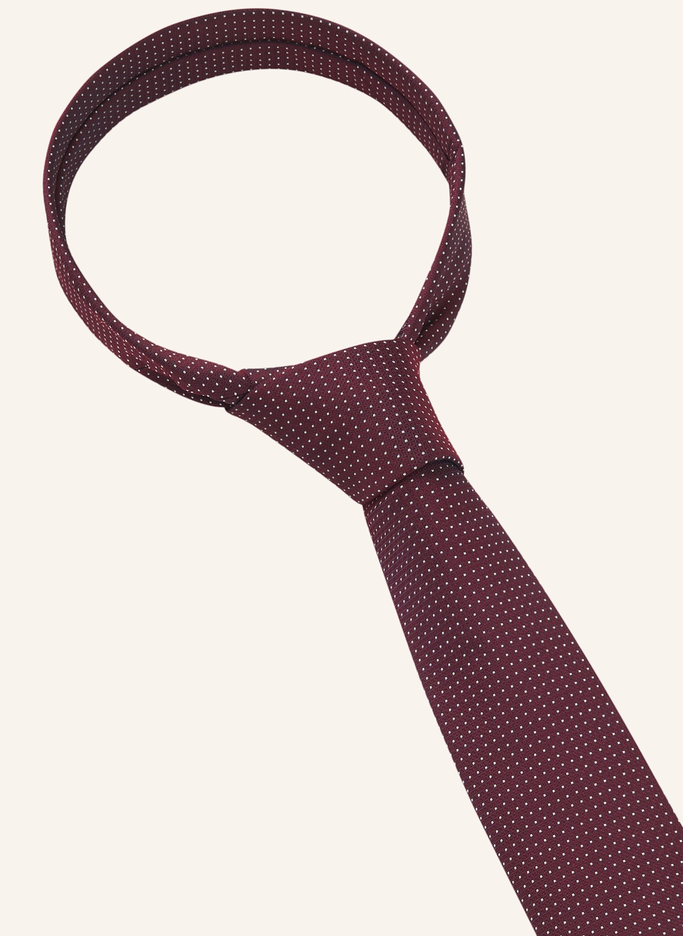 HUGO Krawatte TIE CM 6: DUNKELROT