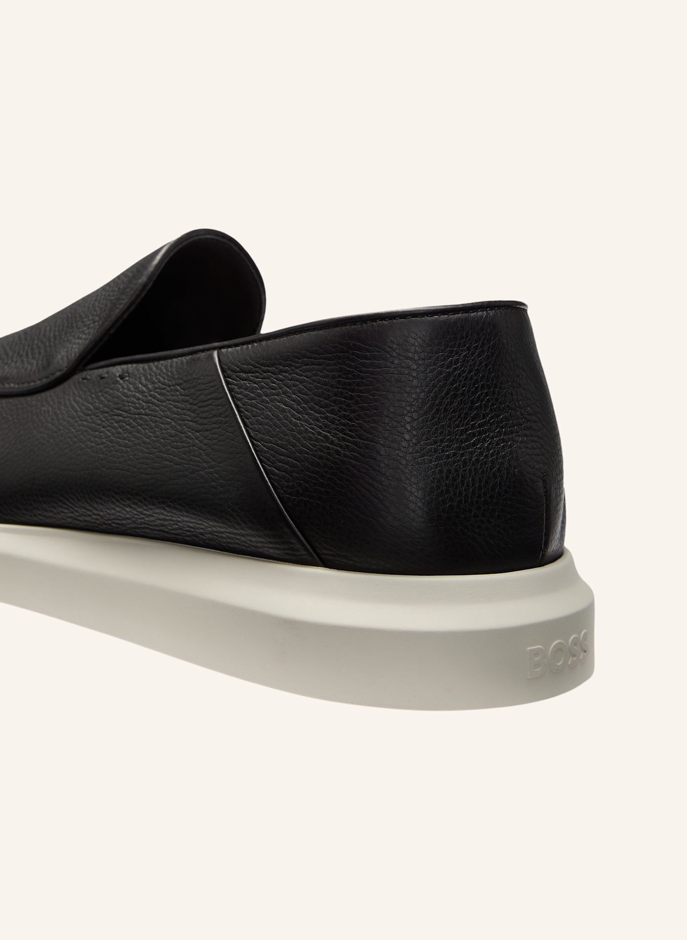 BOSS Casual Slipper RANDY_LOAF_LTGR: DUNKELBRAUN