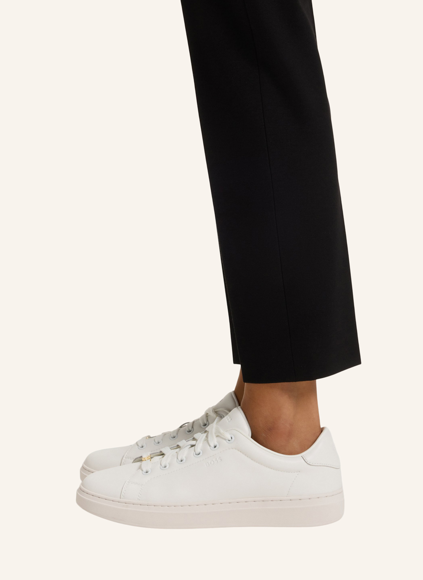 BOSS Turnschuh KIERAN_TENN_ALTBB: WEISS