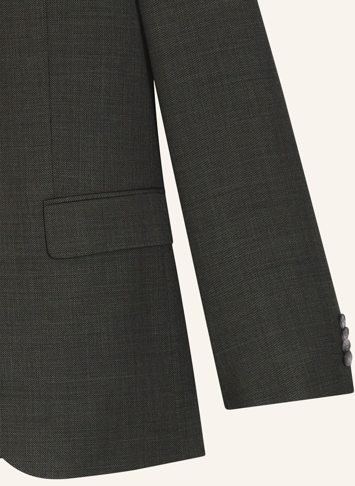 BOSS Business Anzug H-HUGE-3PCS-253 Slim Fit: BRAUN