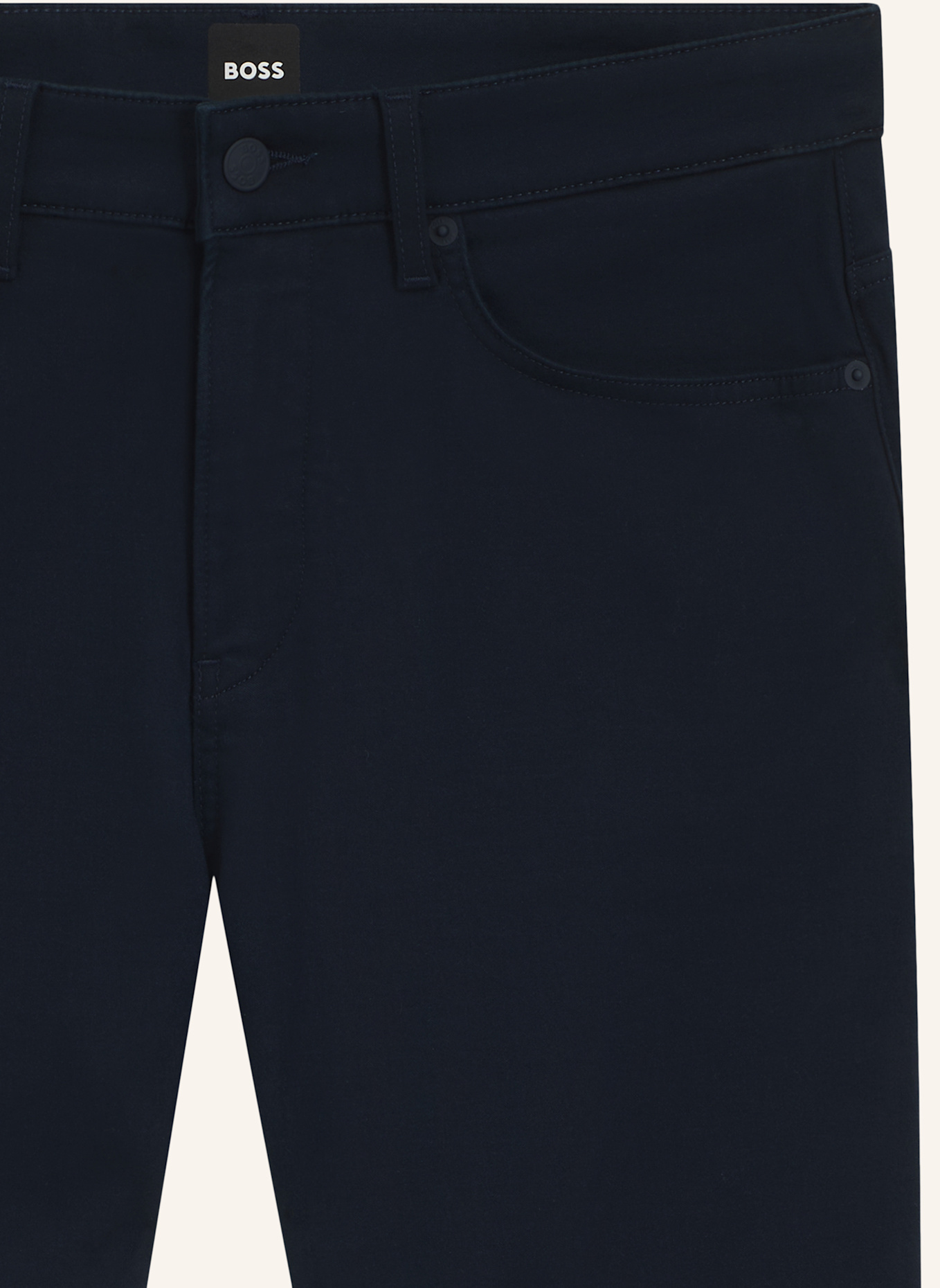 BOSS Casual Hose P-DELAWARE5 Slim Fit: DUNKELBLAU