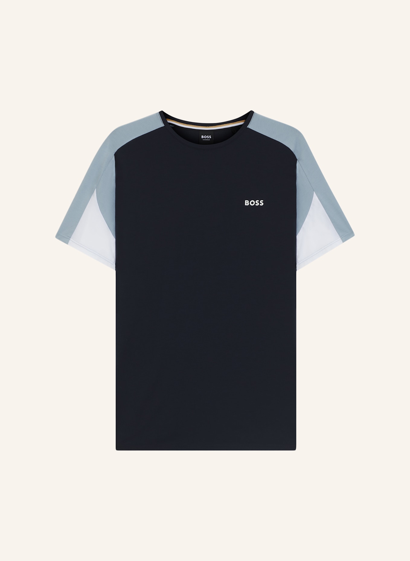 BOSS Pyjama-Oberteil BALANCE T-SHIRT RN Regular Fit: DUNKELBLAU