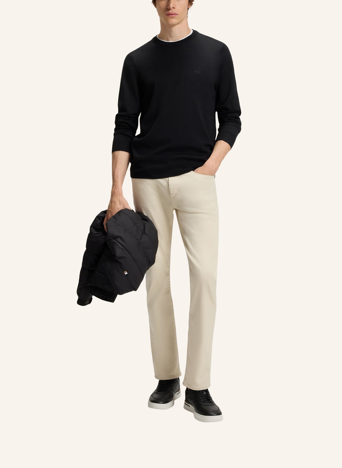 BOSS Jeans H-DELAWARE_RMW Slim Fit: WEISS