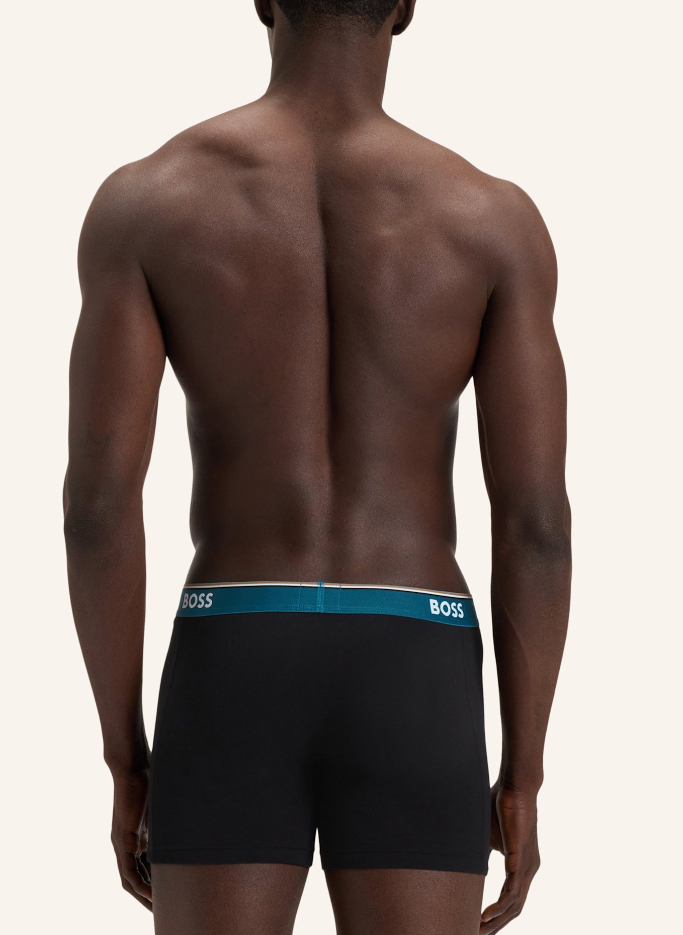 BOSS Boxershort BOXERBR 3P POWER: WEISS