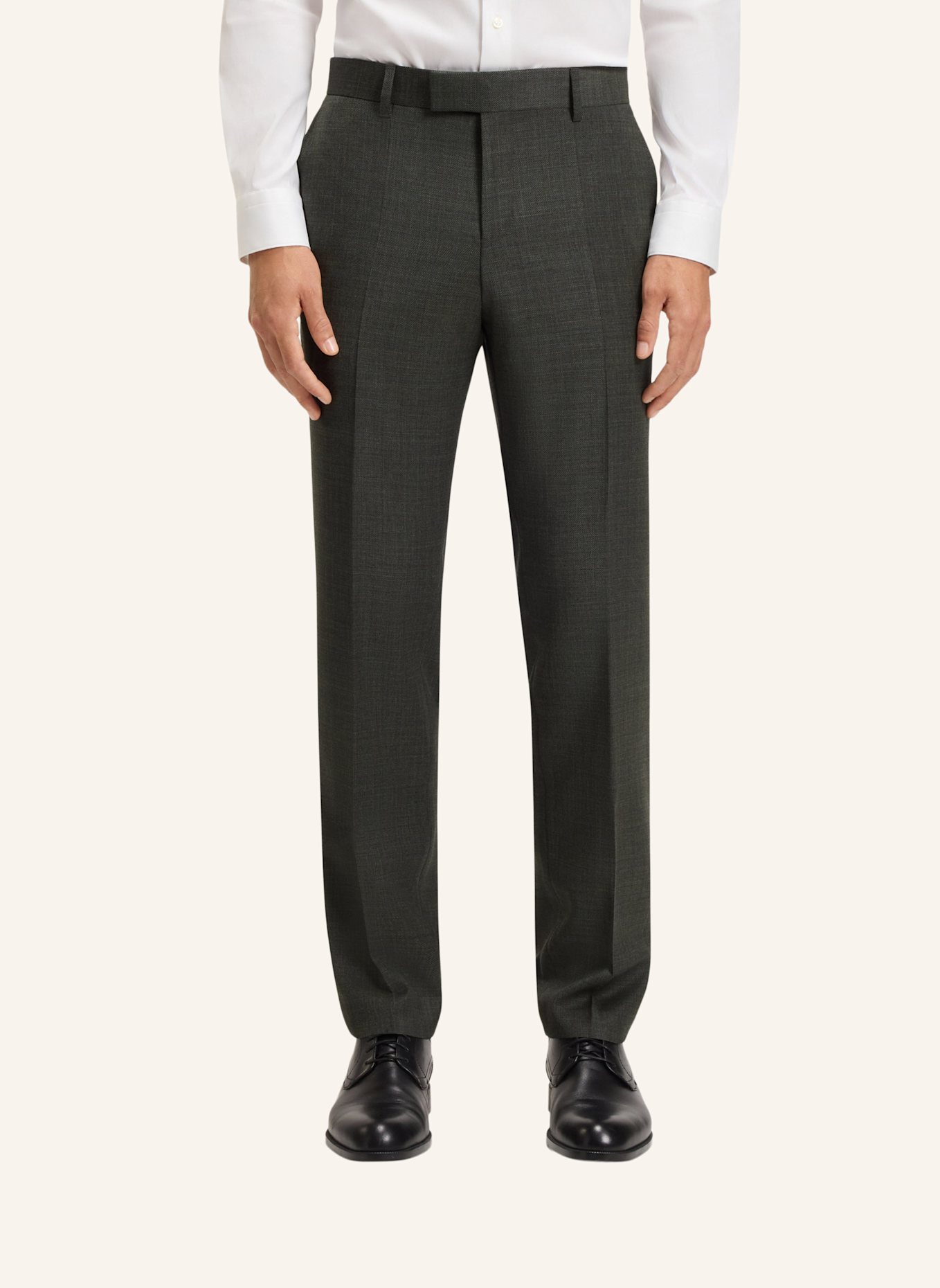 BOSS Business Anzug H-HUGE-3PCS-253 Slim Fit: BRAUN