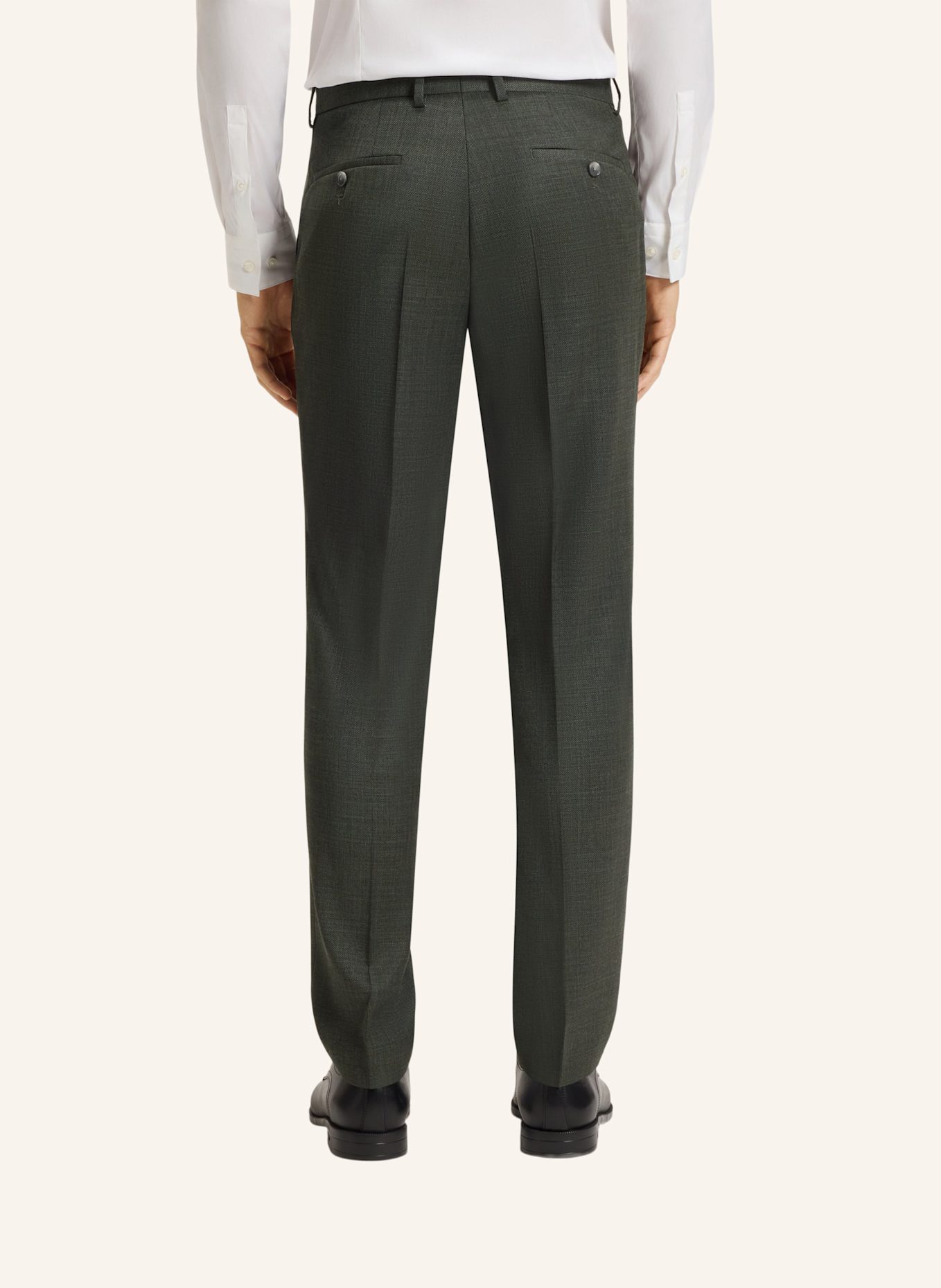 BOSS Business Anzug H-HUGE-3PCS-253 Slim Fit: BRAUN