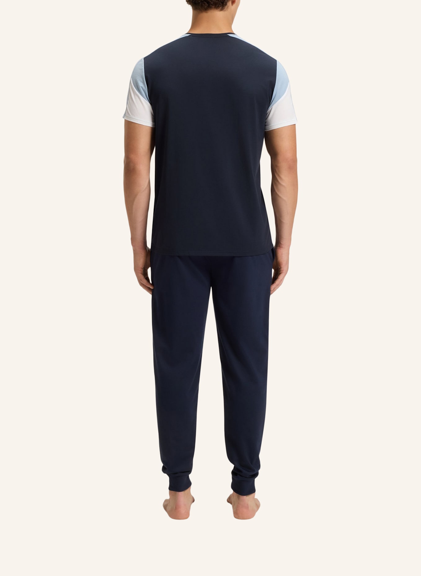 BOSS Pyjama-Oberteil BALANCE T-SHIRT RN Regular Fit: DUNKELBLAU