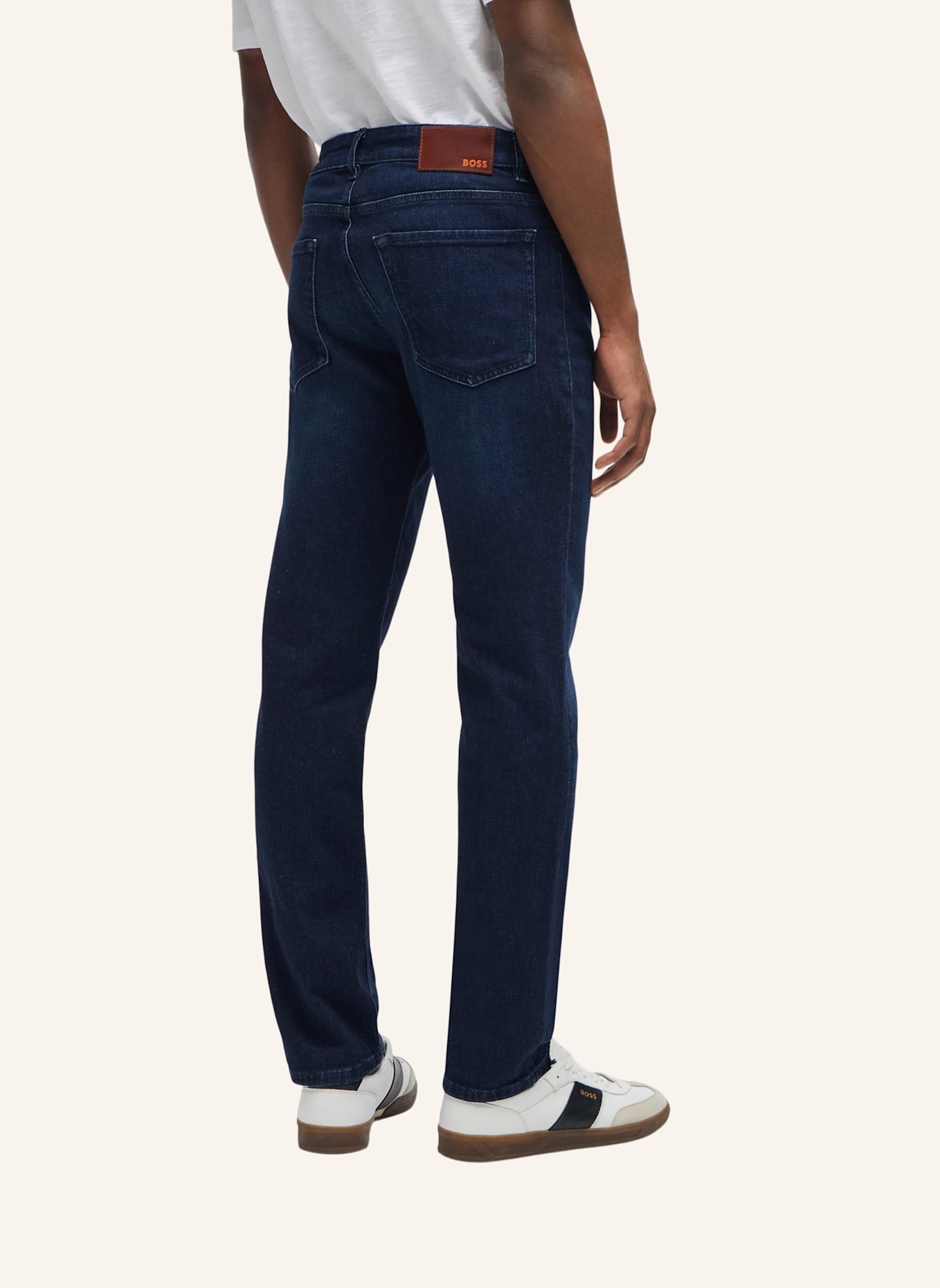 BOSS Jeans RE.MAINE Regular Fit: DUNKELBLAU