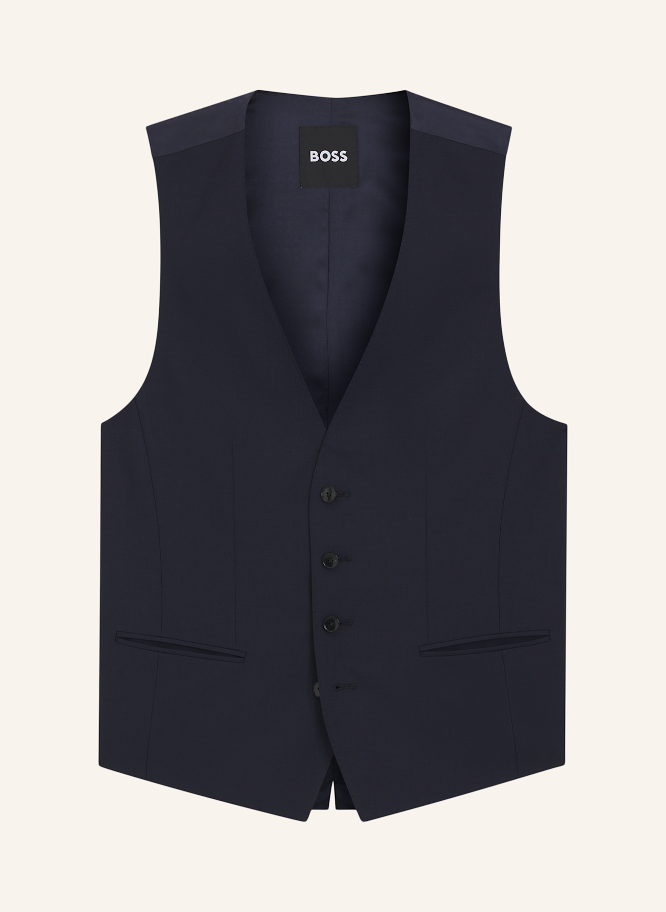BOSS West H-HUGE-VEST-MM-224 Slim Fit: HELLBLAU