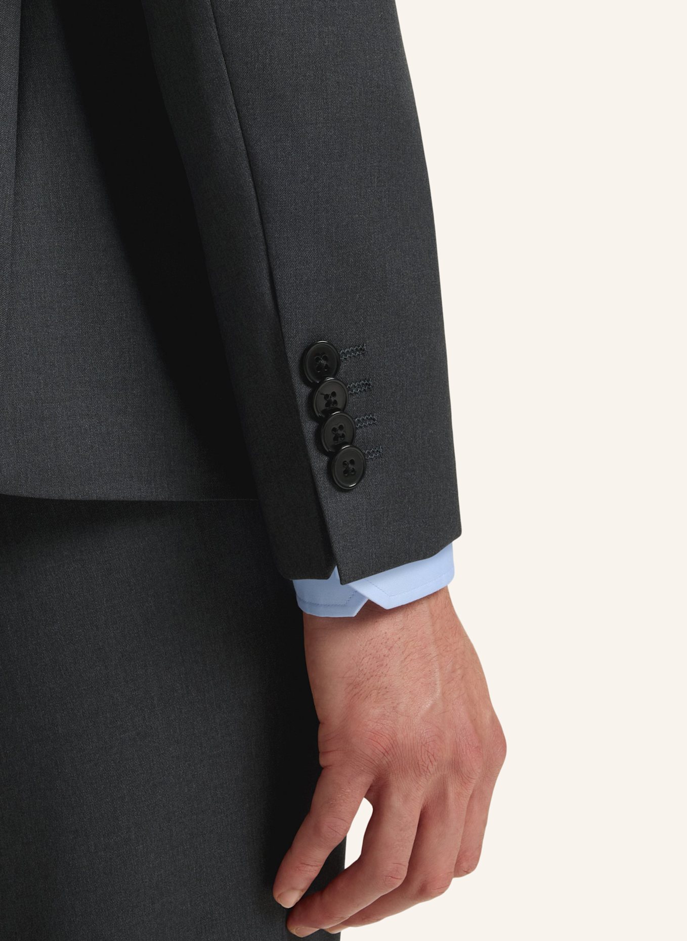 BOSS Blazer H-REYMOND-B1 Extra-Slim Fit: DUNKELGRAU