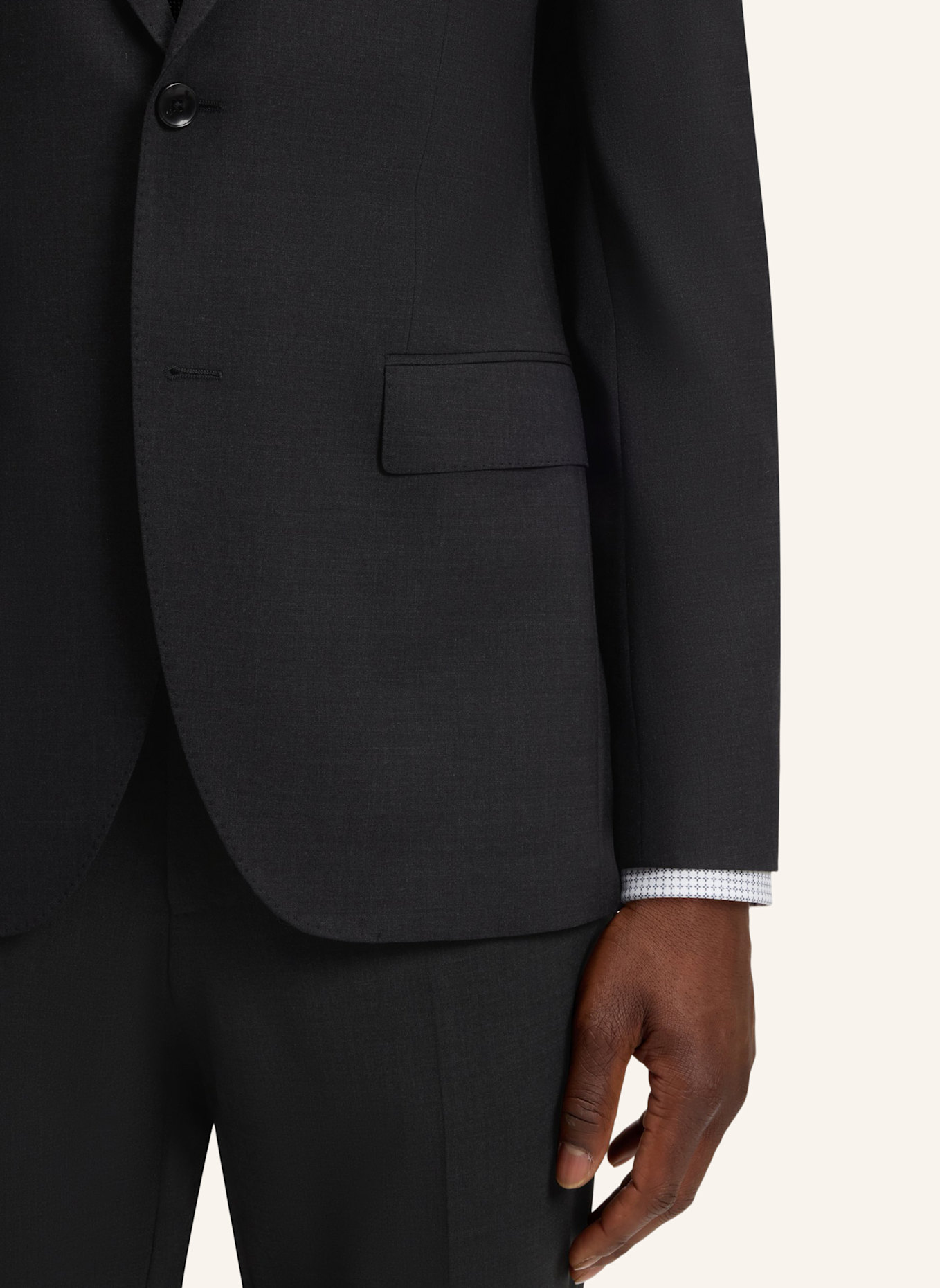 BOSS Blazer H-HUGE-MM-224 Slim Fit: DUNKELGRAU