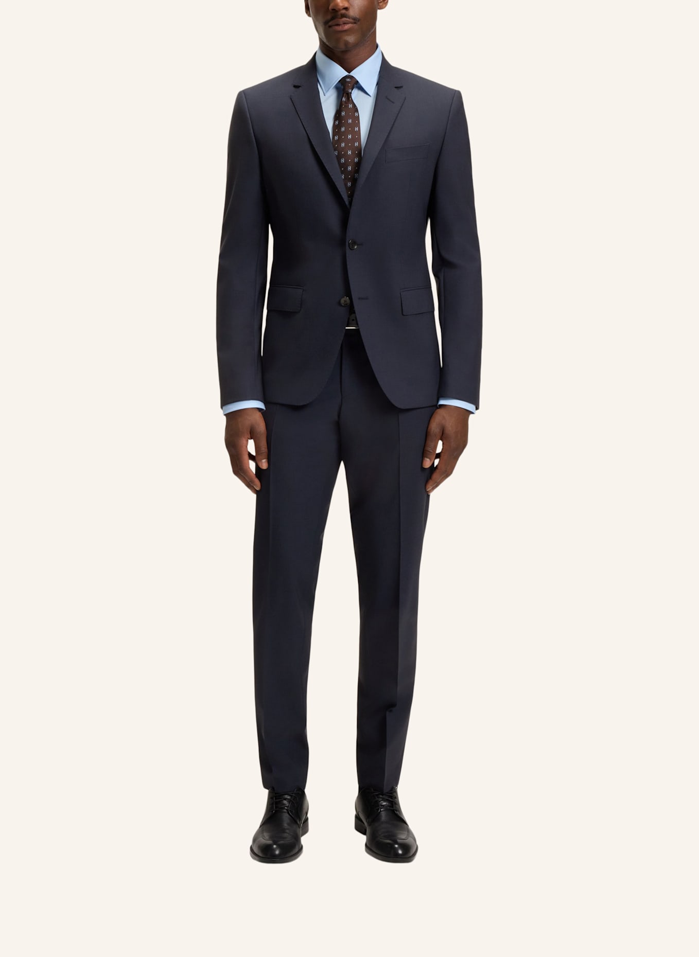 BOSS Business Hose H-GENIUS-MM-224 Slim Fit: HELLBLAU