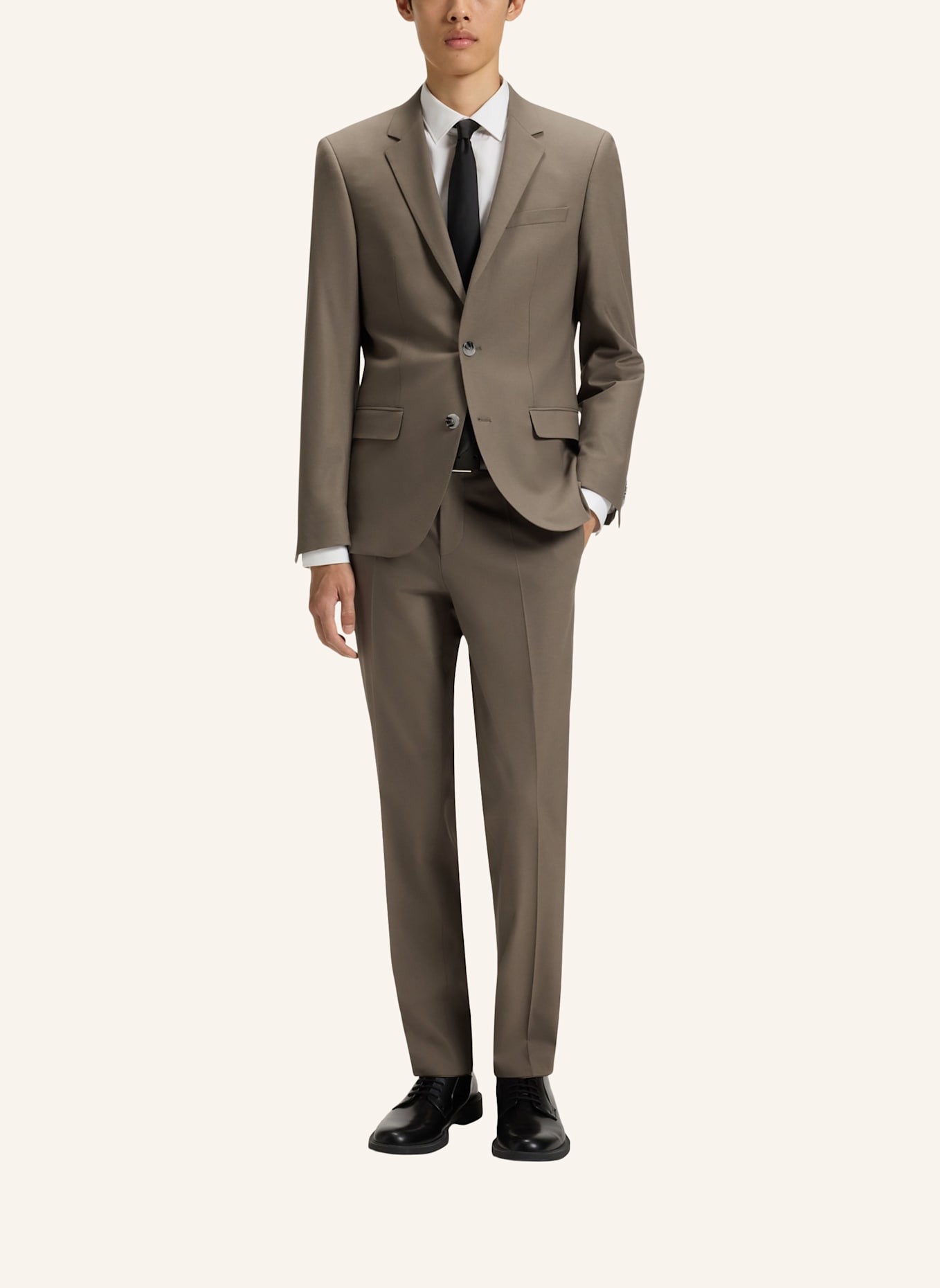 HUGO Business Anzug HENRY/GETLIN232X Slim Fit: GRAU