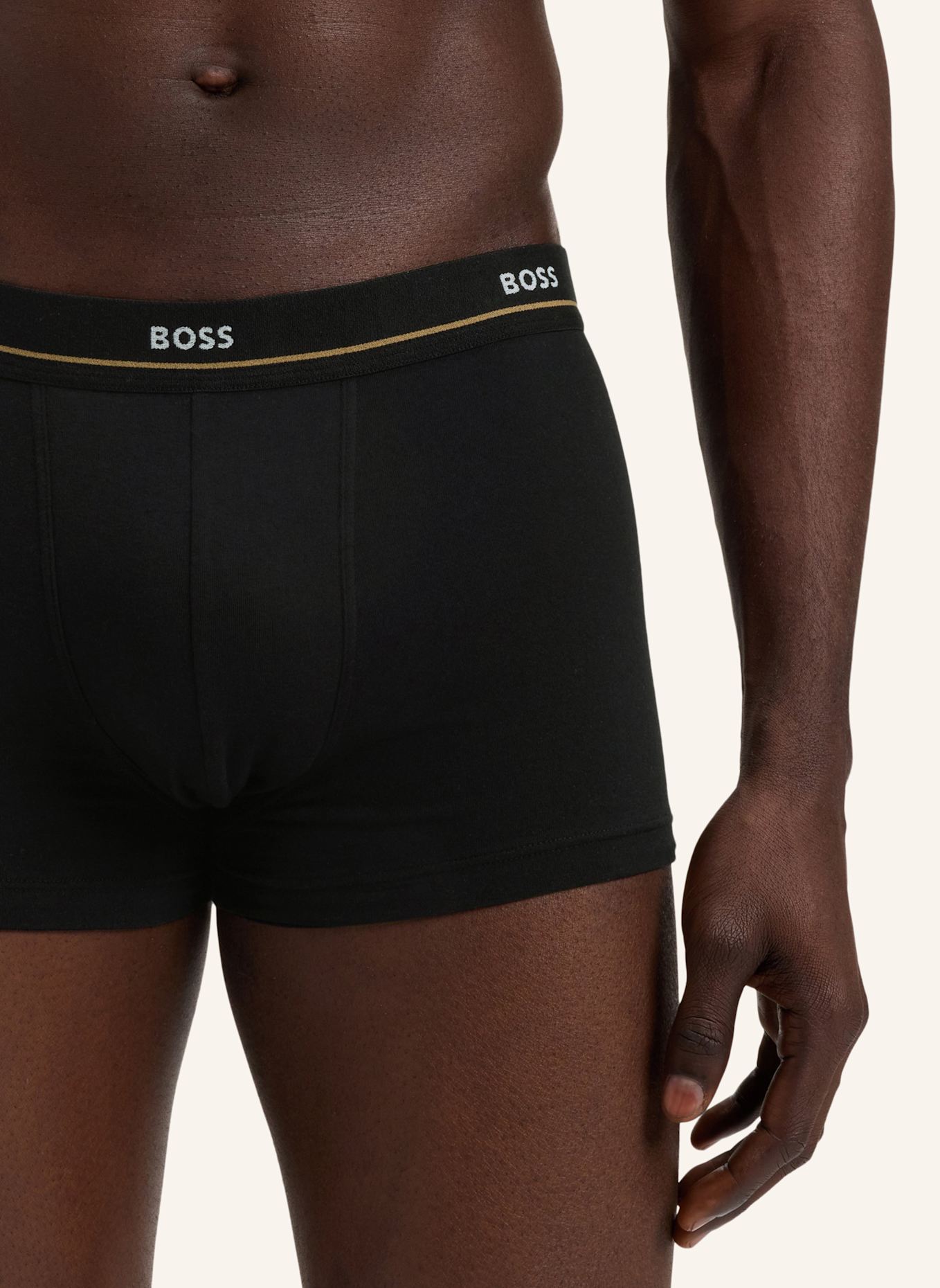 BOSS Boxershort TRUNK 5P ESSENTIAL: WEISS