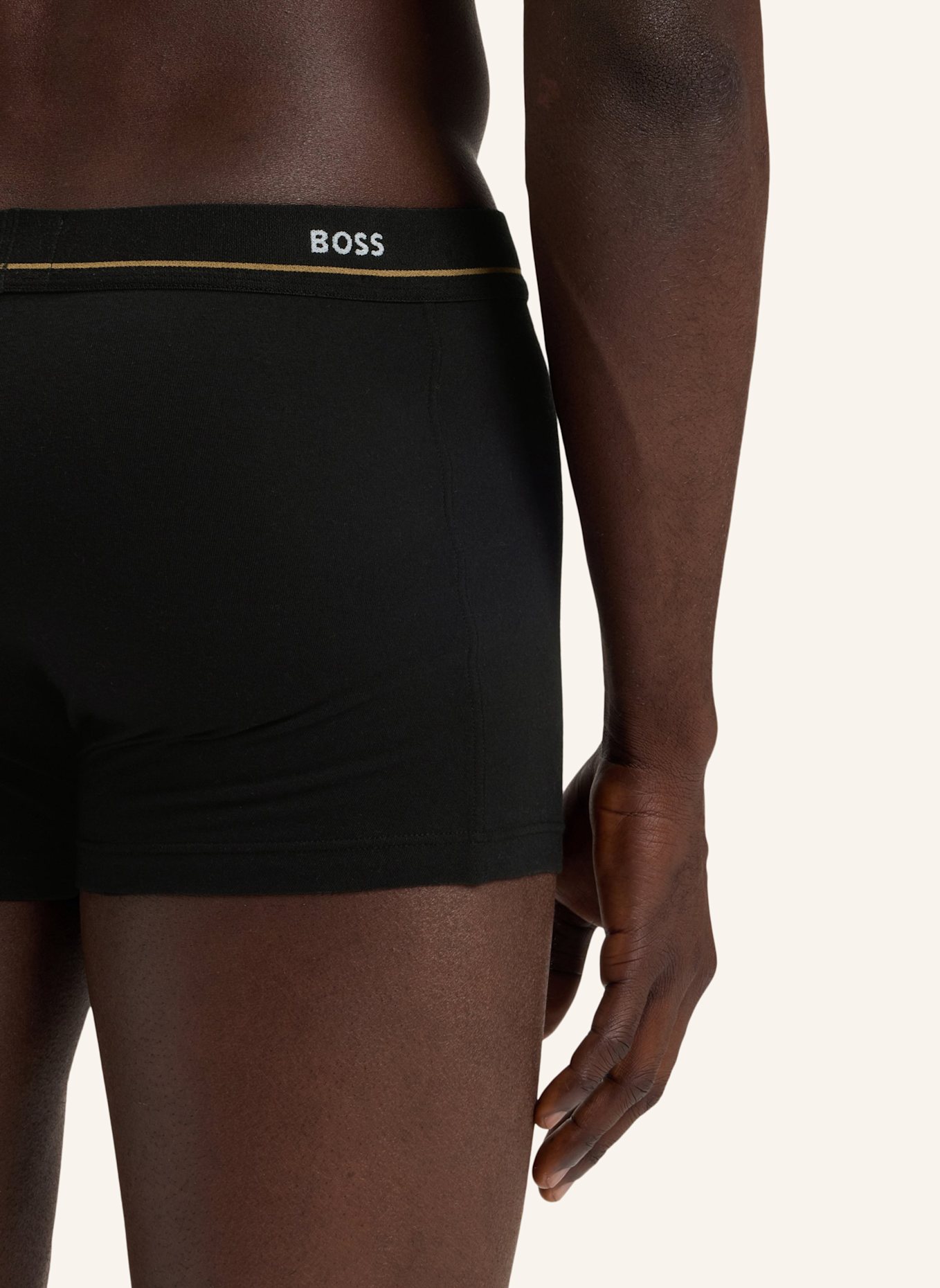 BOSS Boxershort TRUNK 5P ESSENTIAL: WEISS