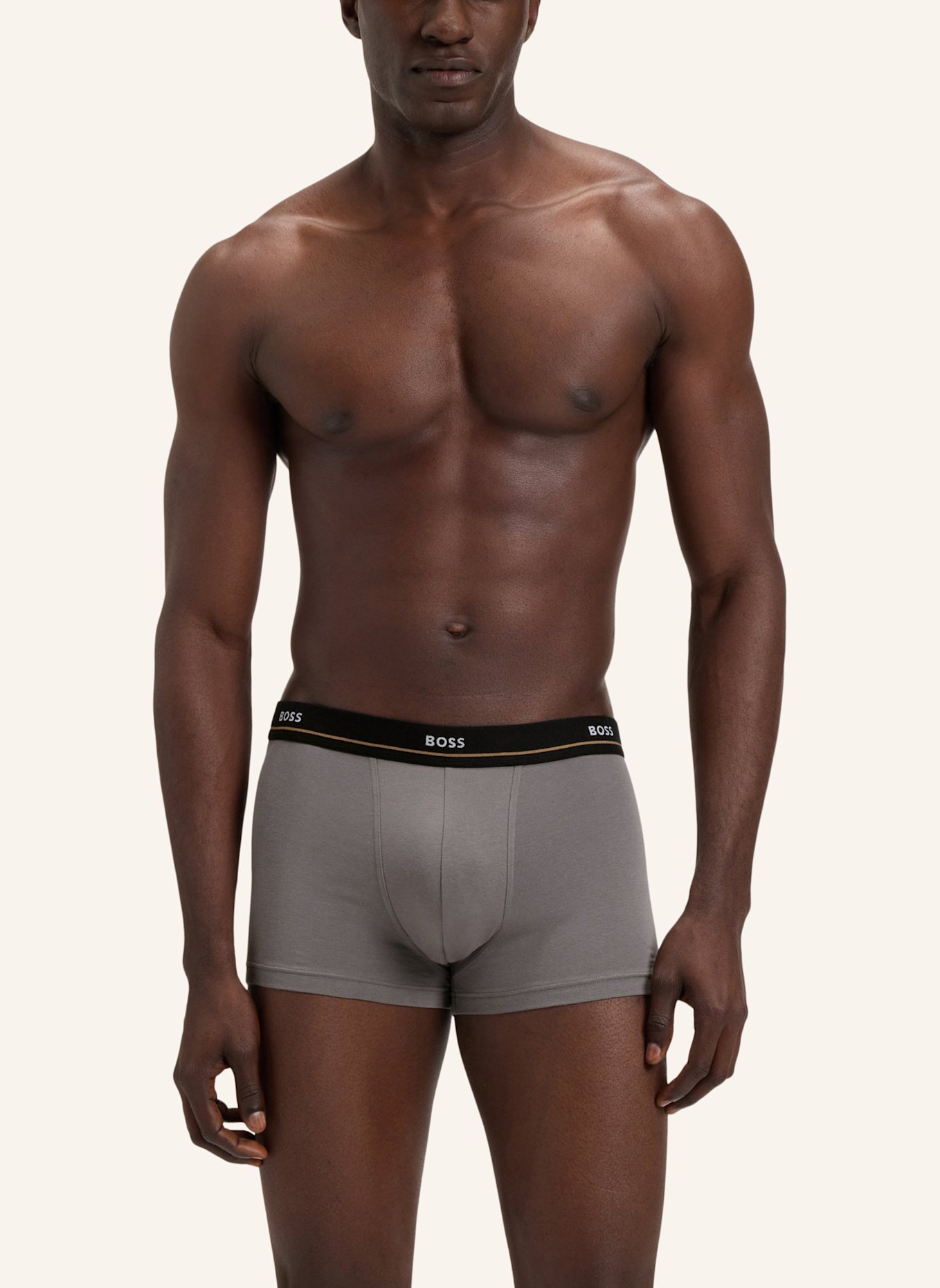 BOSS Boxershort TRUNK 5P ESSENTIAL: WEISS