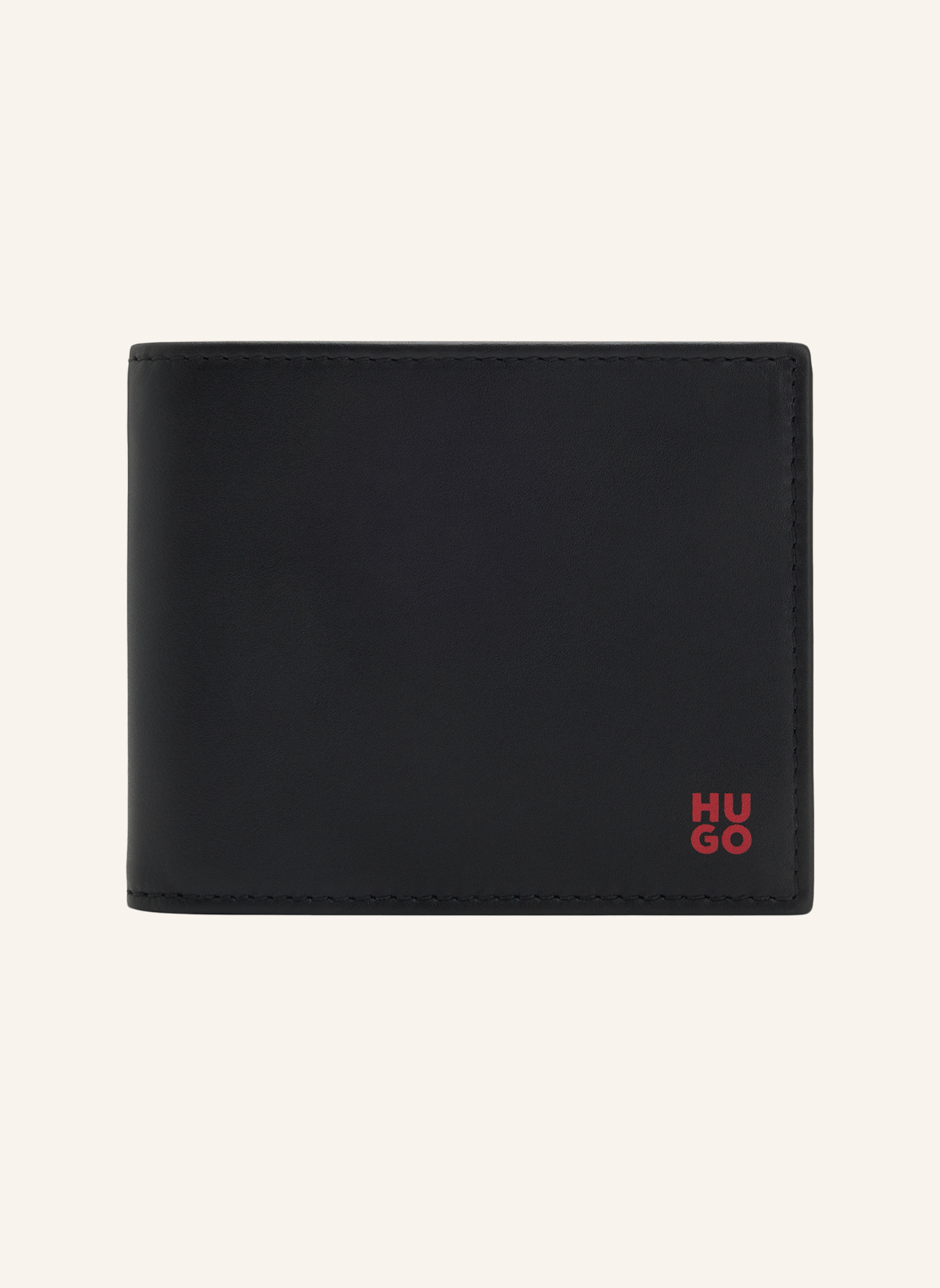 HUGO Brieftasche TIBBY_N_TRIFOLD: SCHWARZ