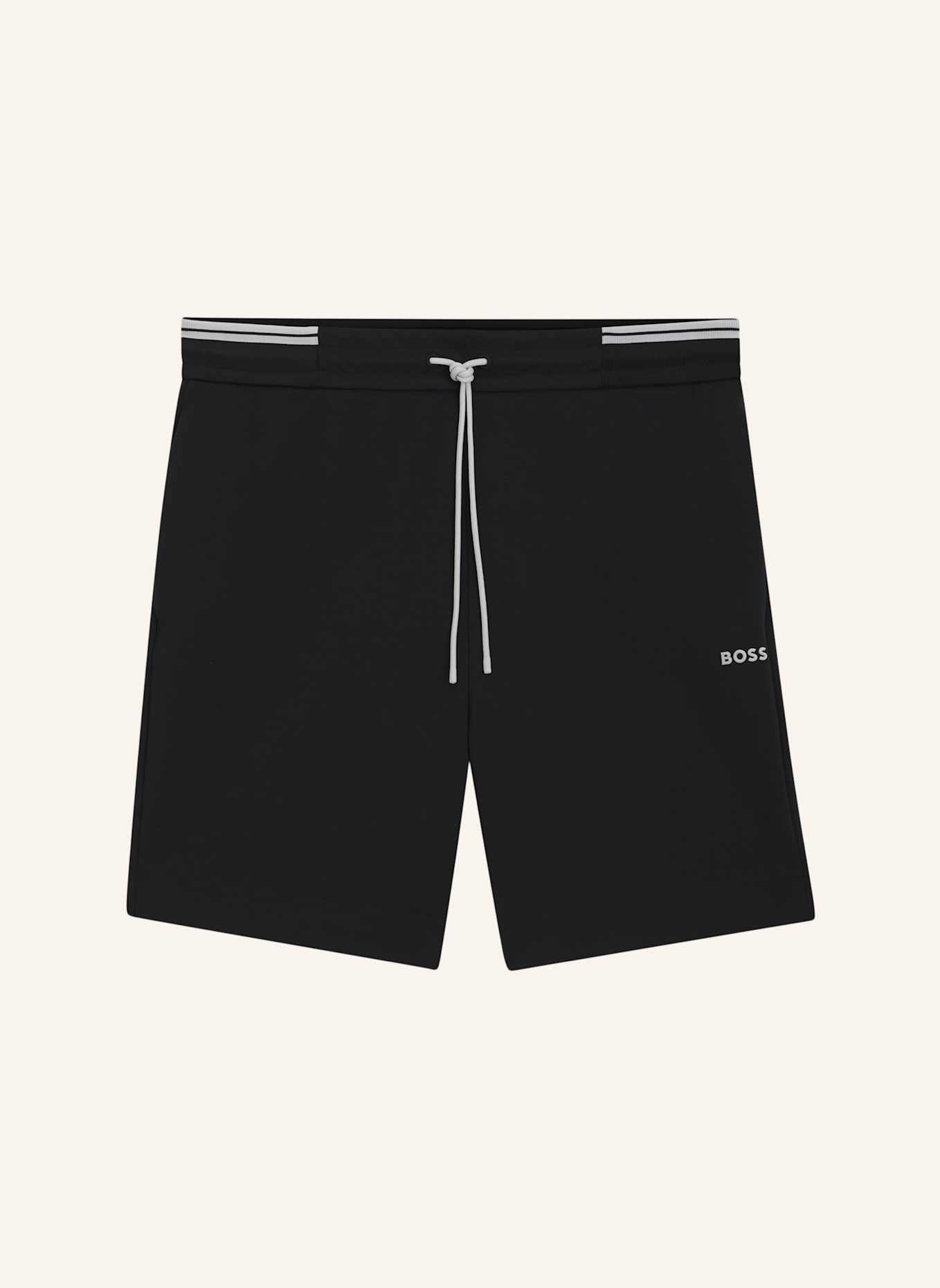 BOSS Casual Hose SHORTS ZONE Regular Fit: SCHWARZ