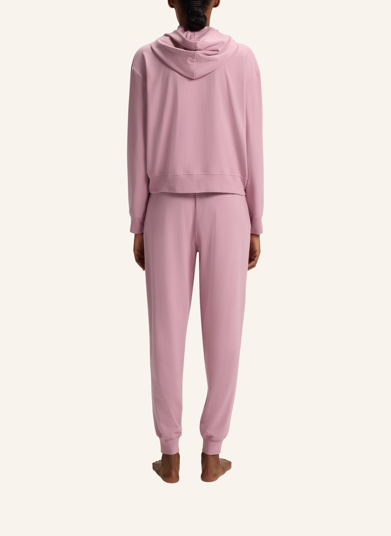 HUGO Loungewear Oberteil SHUFFLE_HOODIE Relaxed Fit: PINK