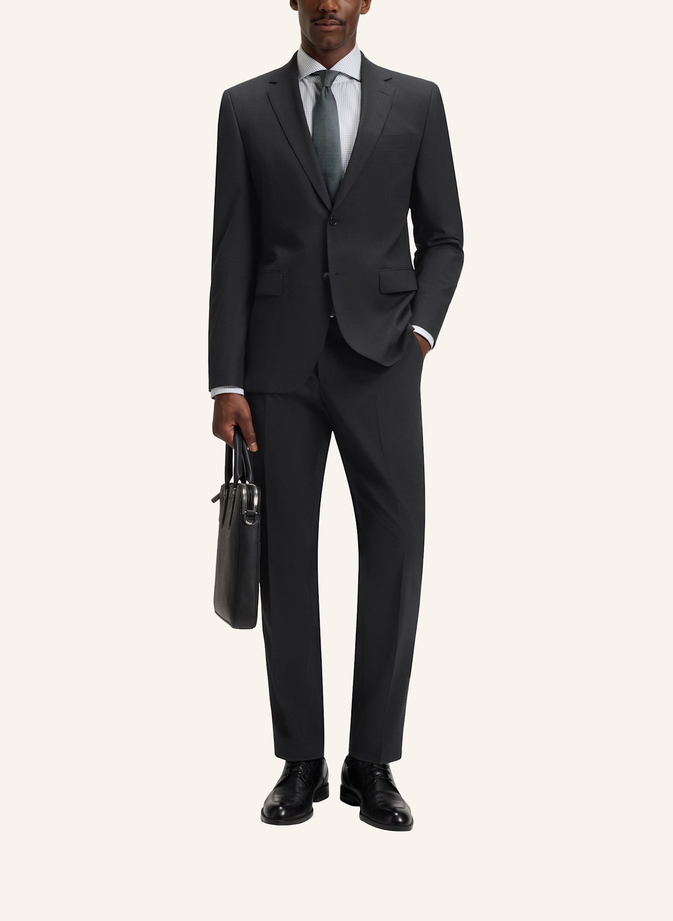 BOSS Blazer H-HUGE-MM-224 Slim Fit: DUNKELGRAU