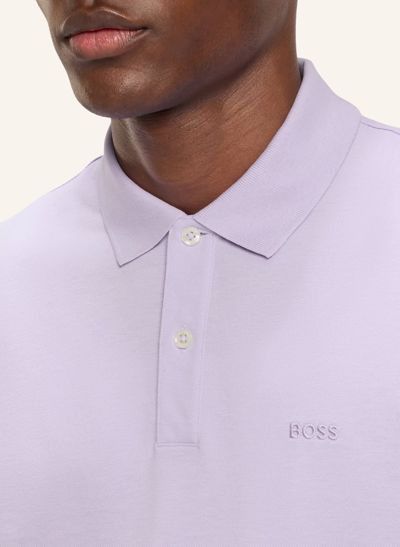 BOSS Poloshirt PALLAS Regular Fit: HELLLILA