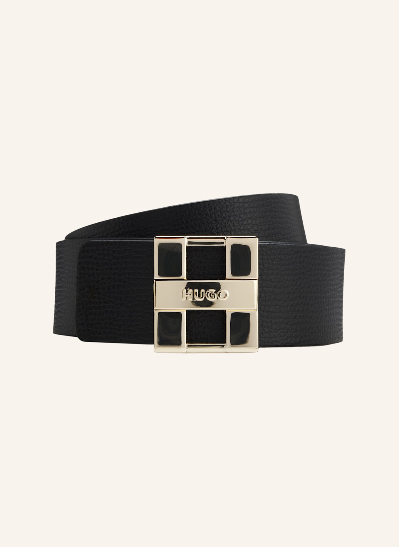 HUGO Gürtel: SCHWARZ