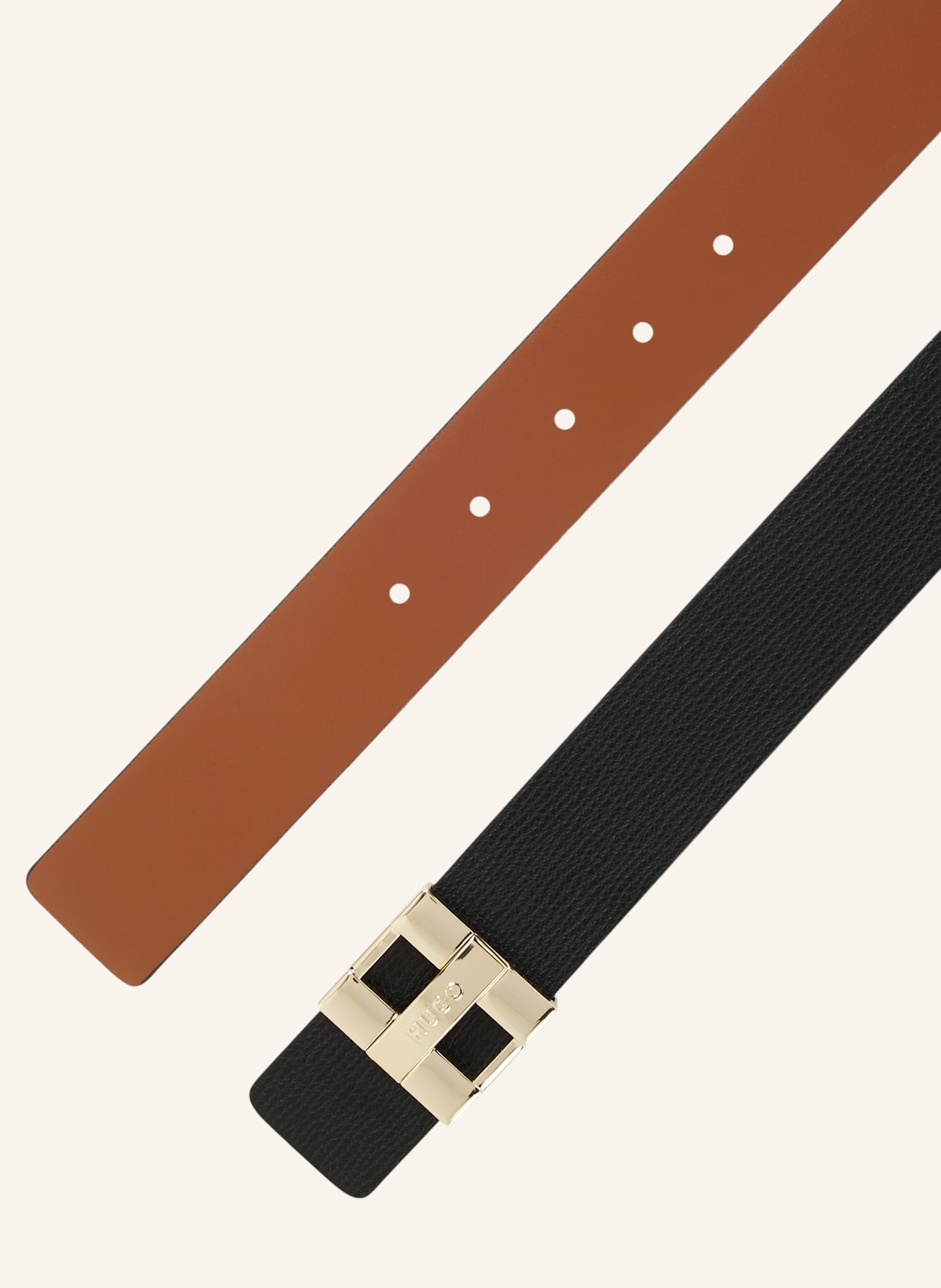 HUGO Gürtel: SCHWARZ