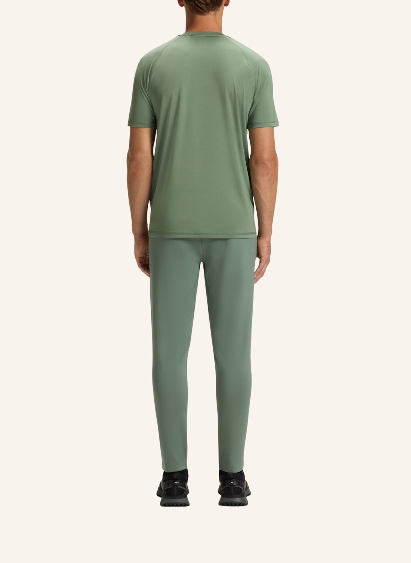 BOSS T-Shirt ACTIVE: GRÜN