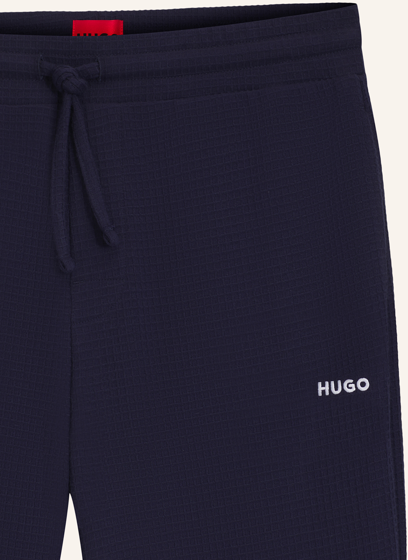 HUGO Lounge-Hose AUSTIN: DUNKELBLAU