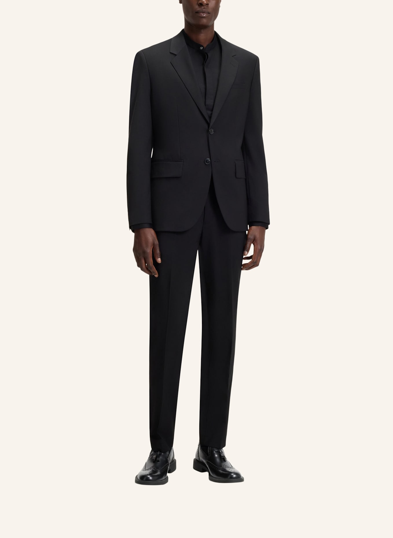 HUGO Casual Slipper LYSANDER_LOAF_BOBR: SCHWARZ