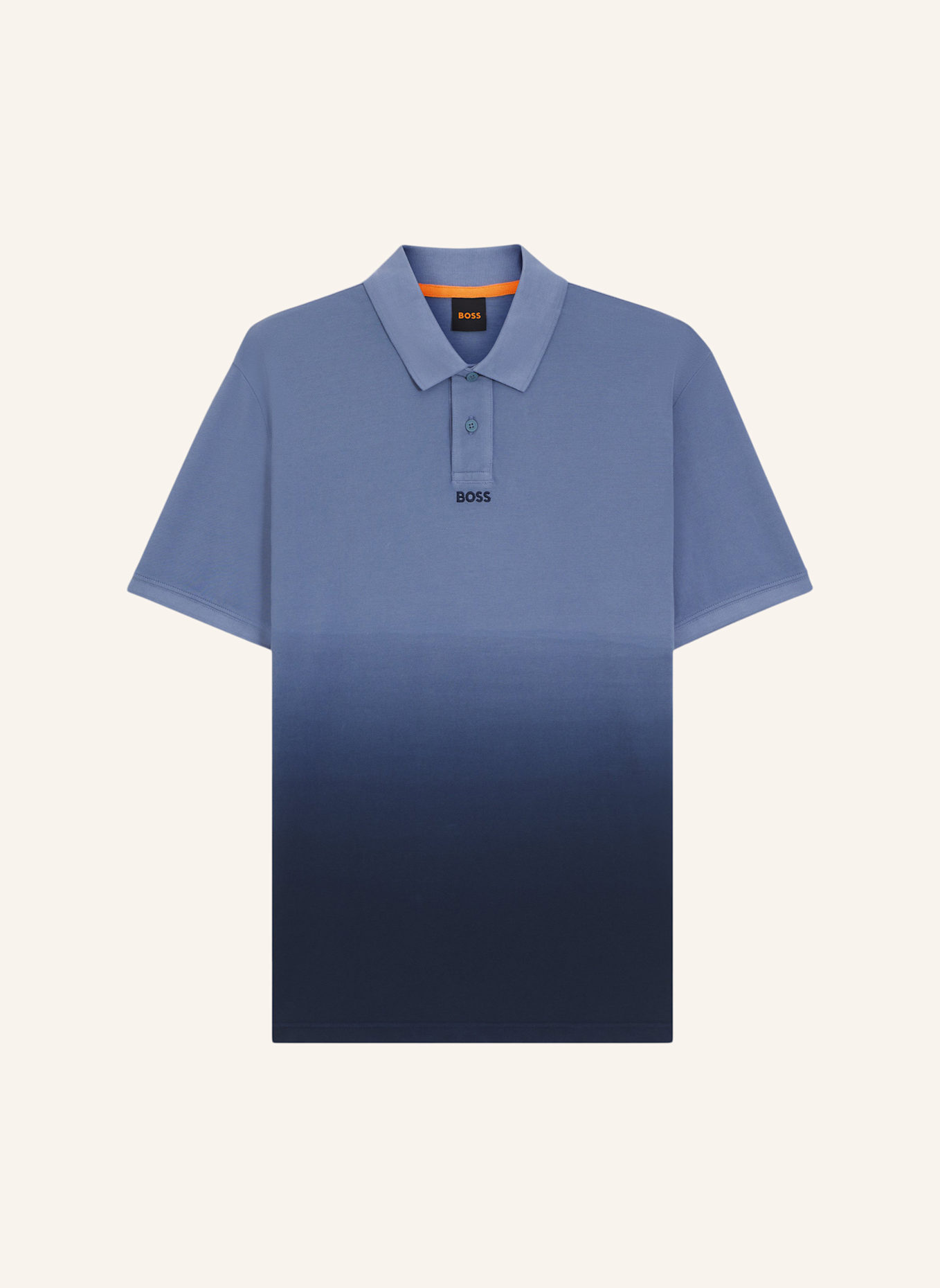 BOSS Poloshirt PE_GRADIENT_IN Regular Fit: BLAU