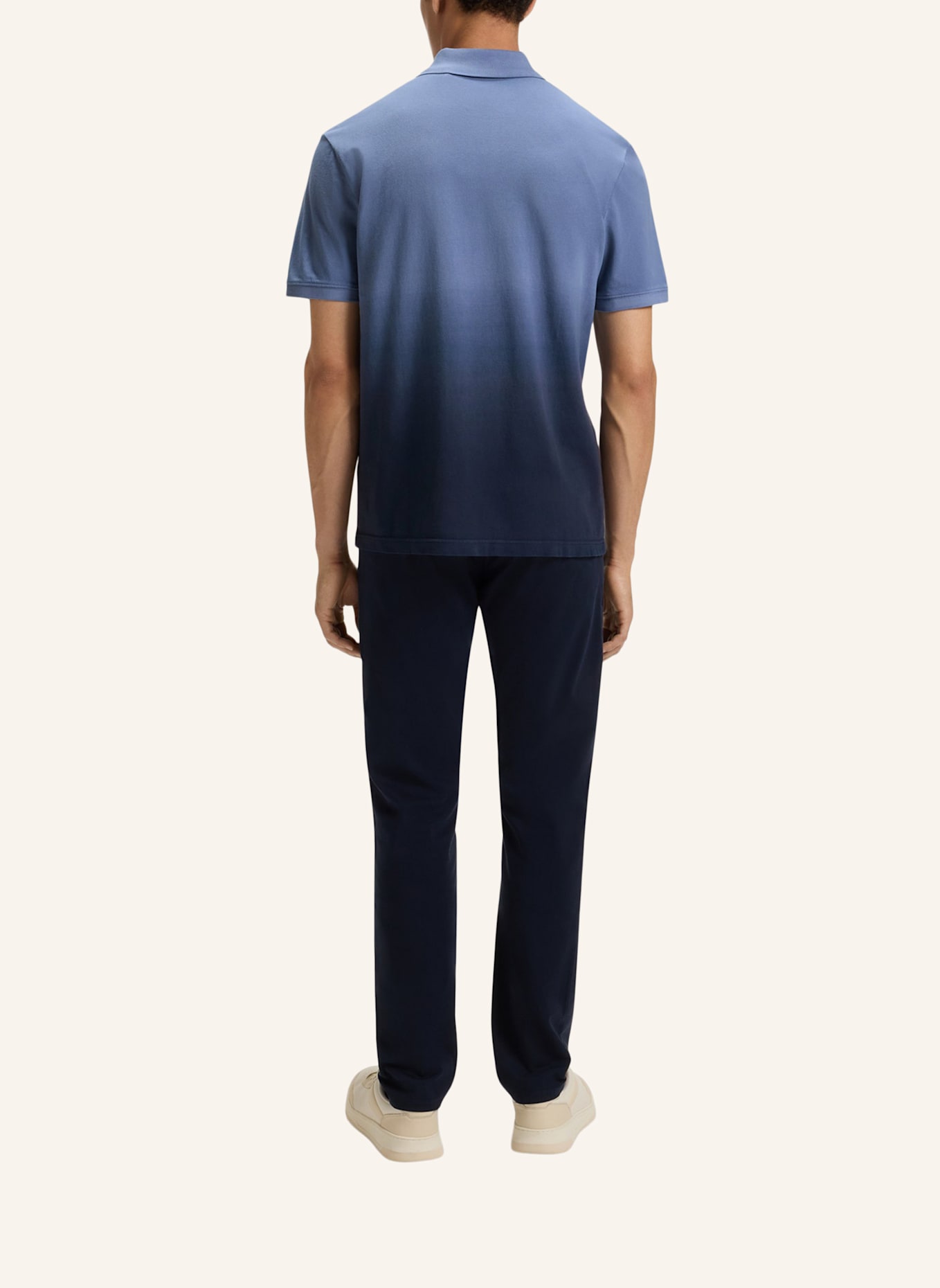 BOSS Poloshirt PE_GRADIENT_IN Regular Fit: BLAU