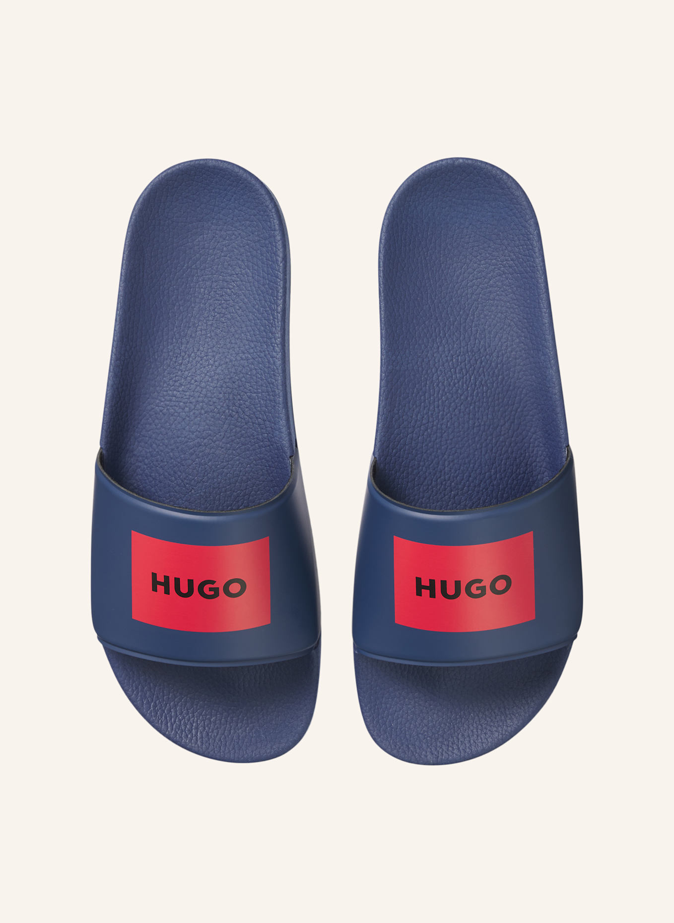 HUGO Pantoletten TIMEIN: BLAU