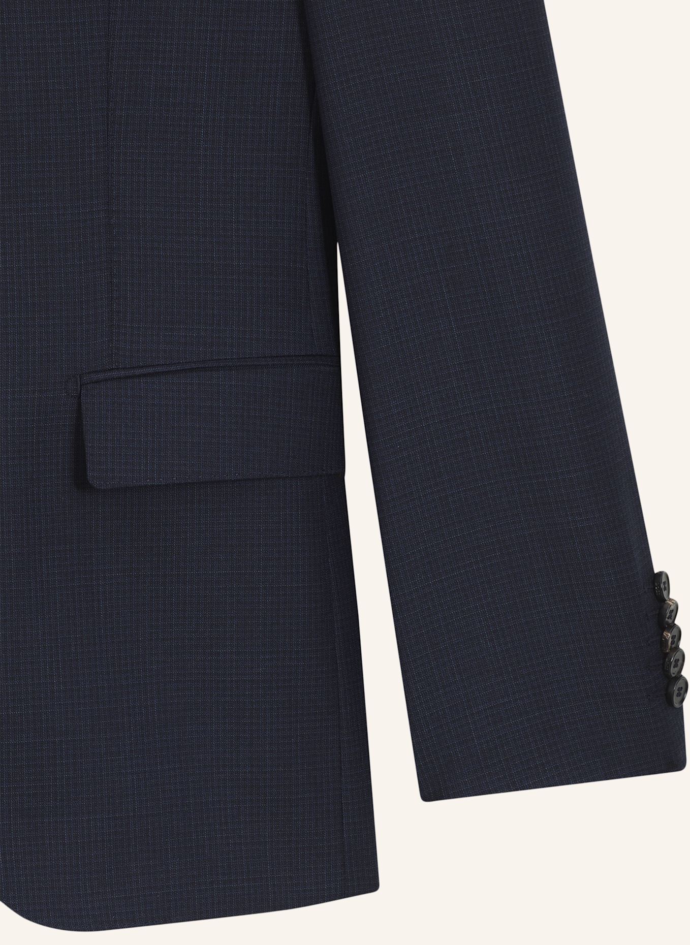 BOSS Business Anzug L-HARVERS-2PCS-241 Slim Fit: DUNKELBLAU