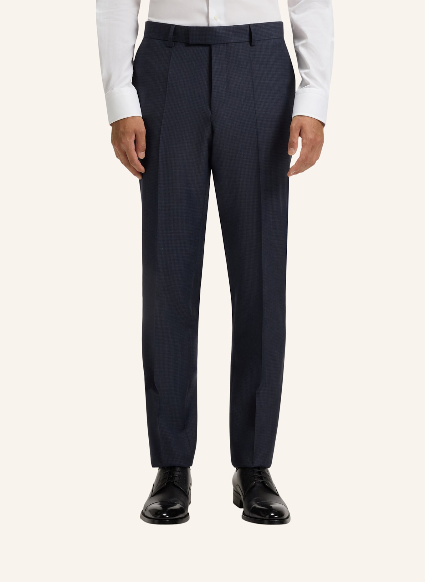 BOSS Business Anzug L-HARVERS-2PCS-241 Slim Fit: DUNKELBLAU